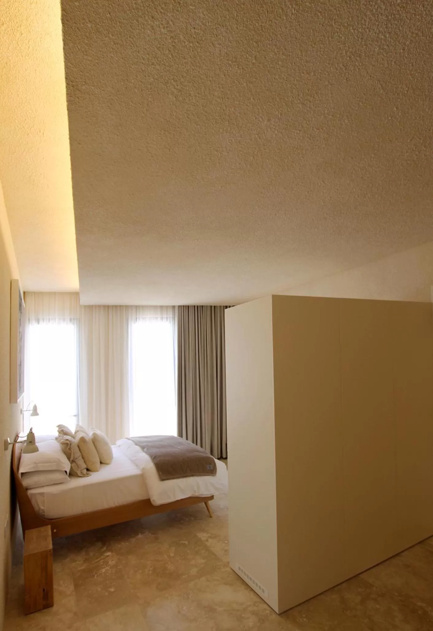 Bed in The King George Village Boutique Living