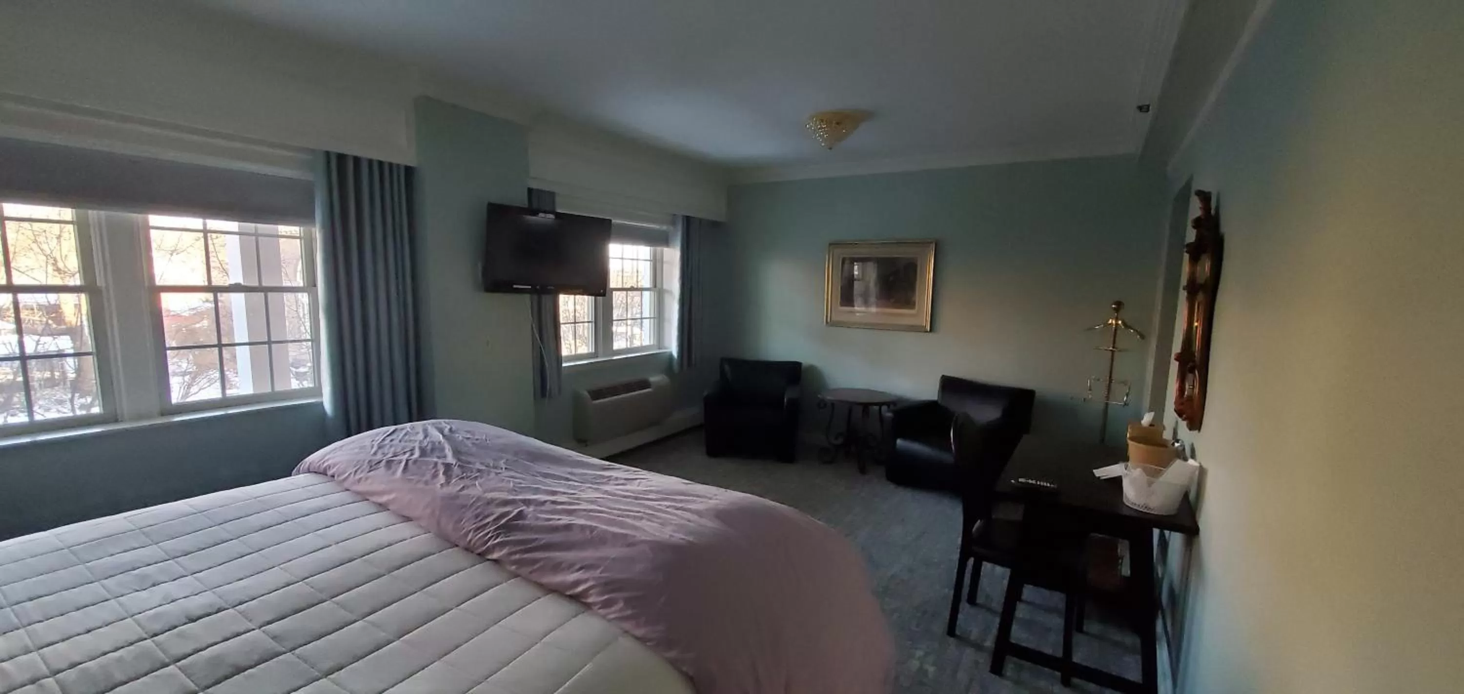 City view, Bed in Lowell Inn