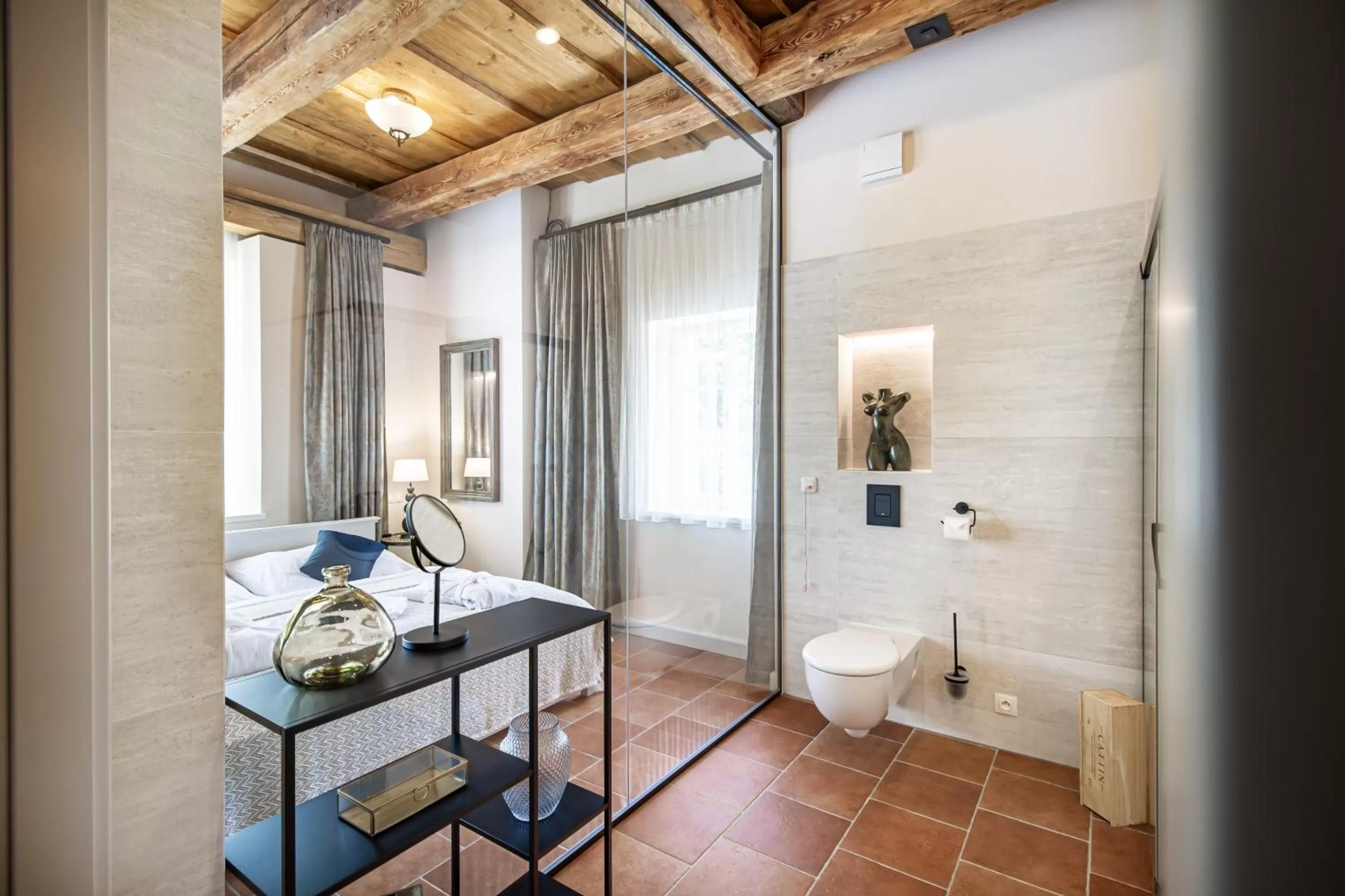 Bathroom in Apartmány Šupina