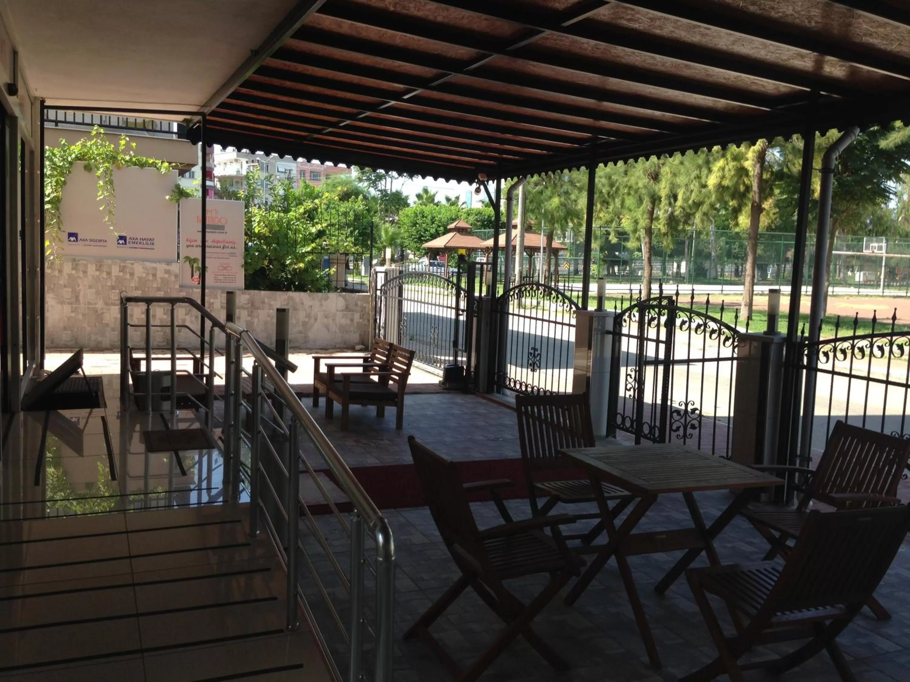 Patio in Mutado Hotel