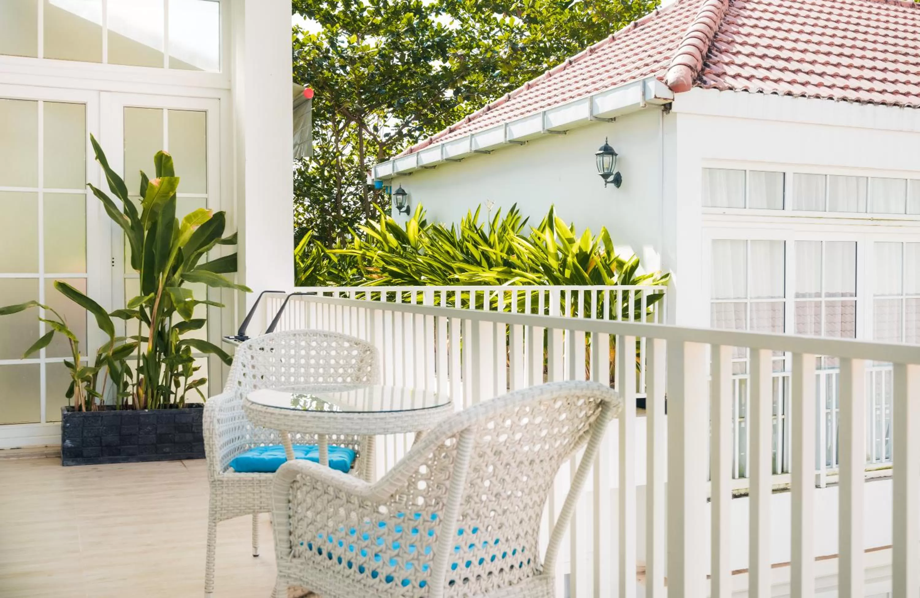 Balcony/Terrace in White Boutique Hotel and Residences