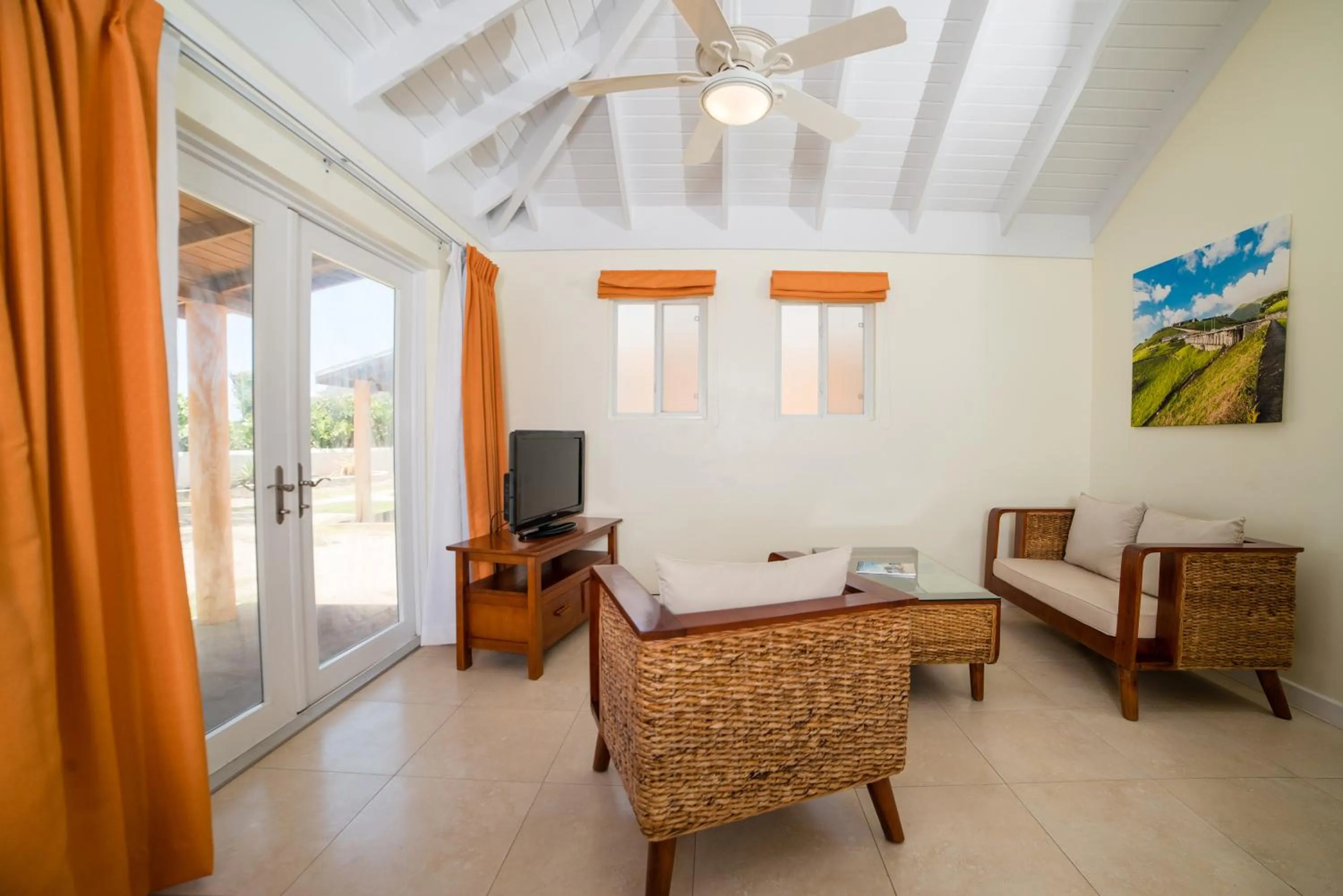 Living room in Sugar Bay Club