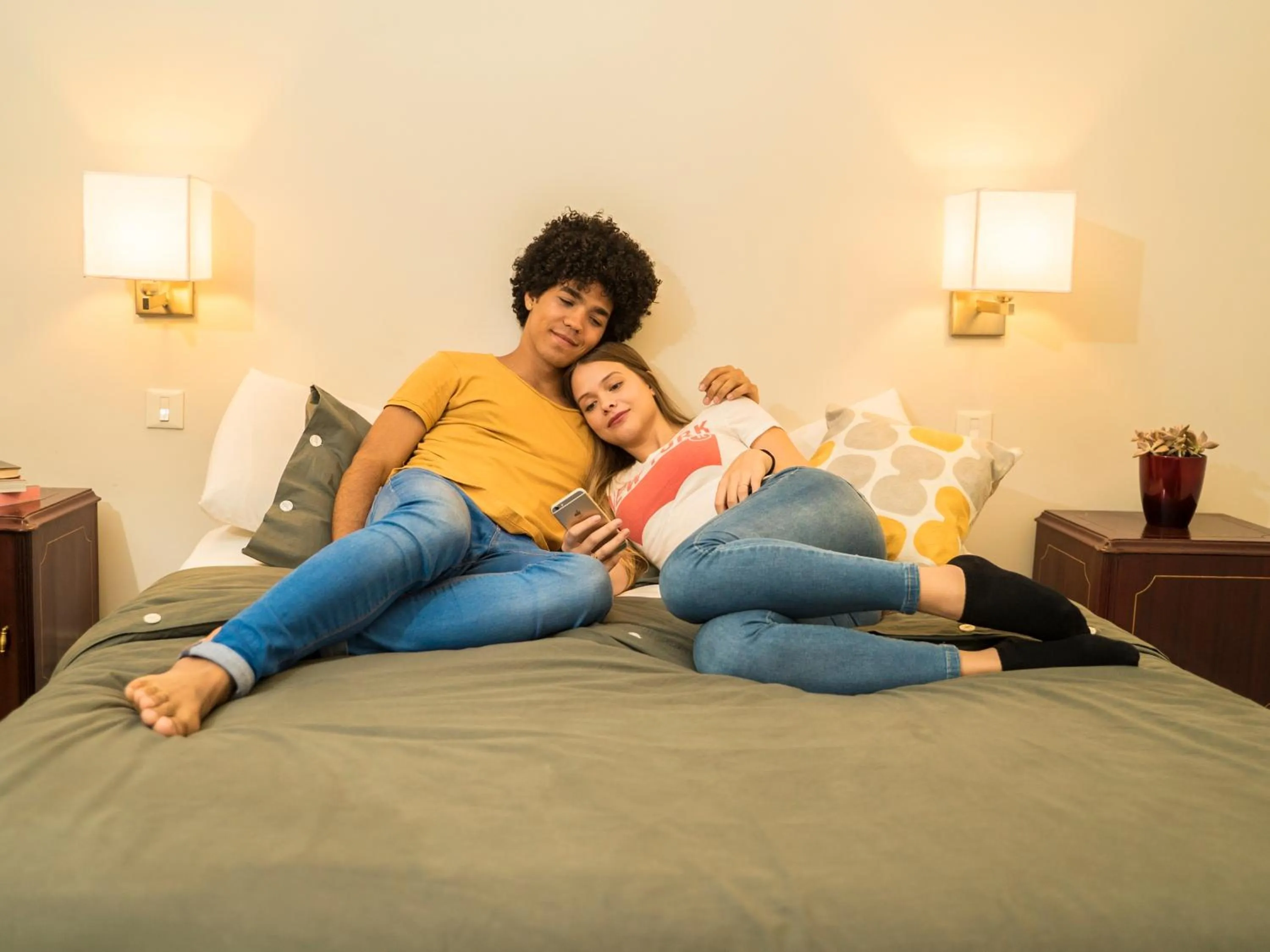 People, Bed in Milhouse Avenue