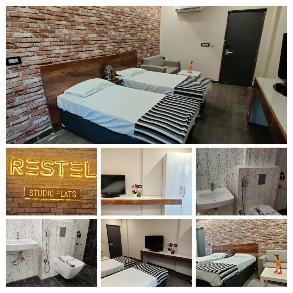 Photo of the whole room, Bed in RESTEL STUDIO FLATS