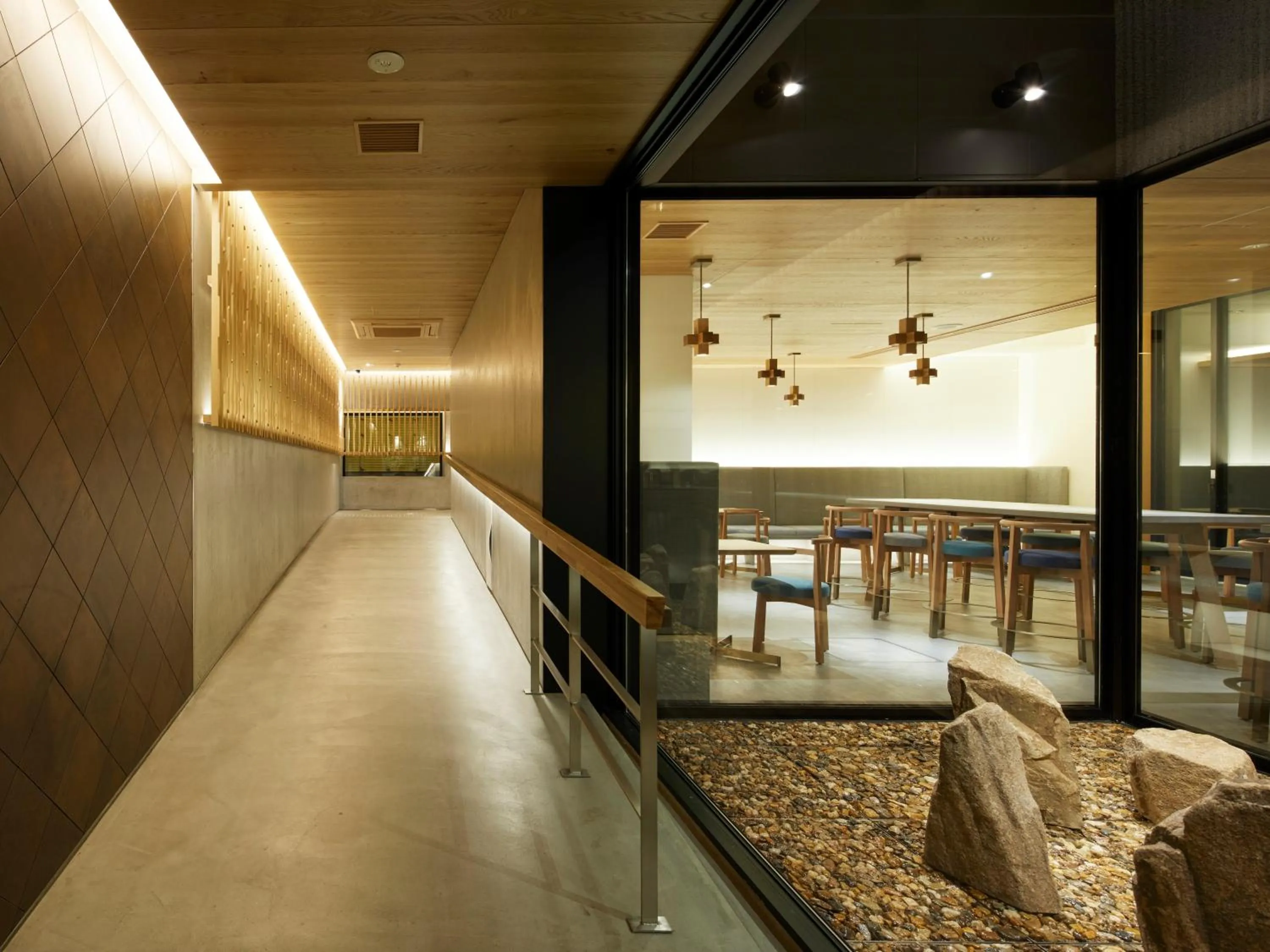 Lobby or reception in hotel androoms Kyoto Shichijo