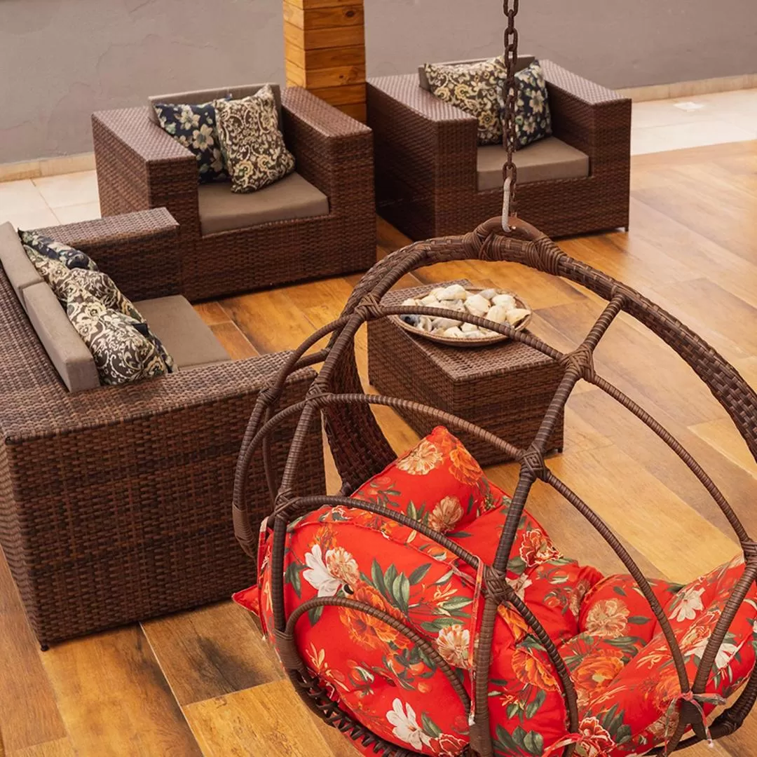 Seating area in Aruá Pousada Boutique