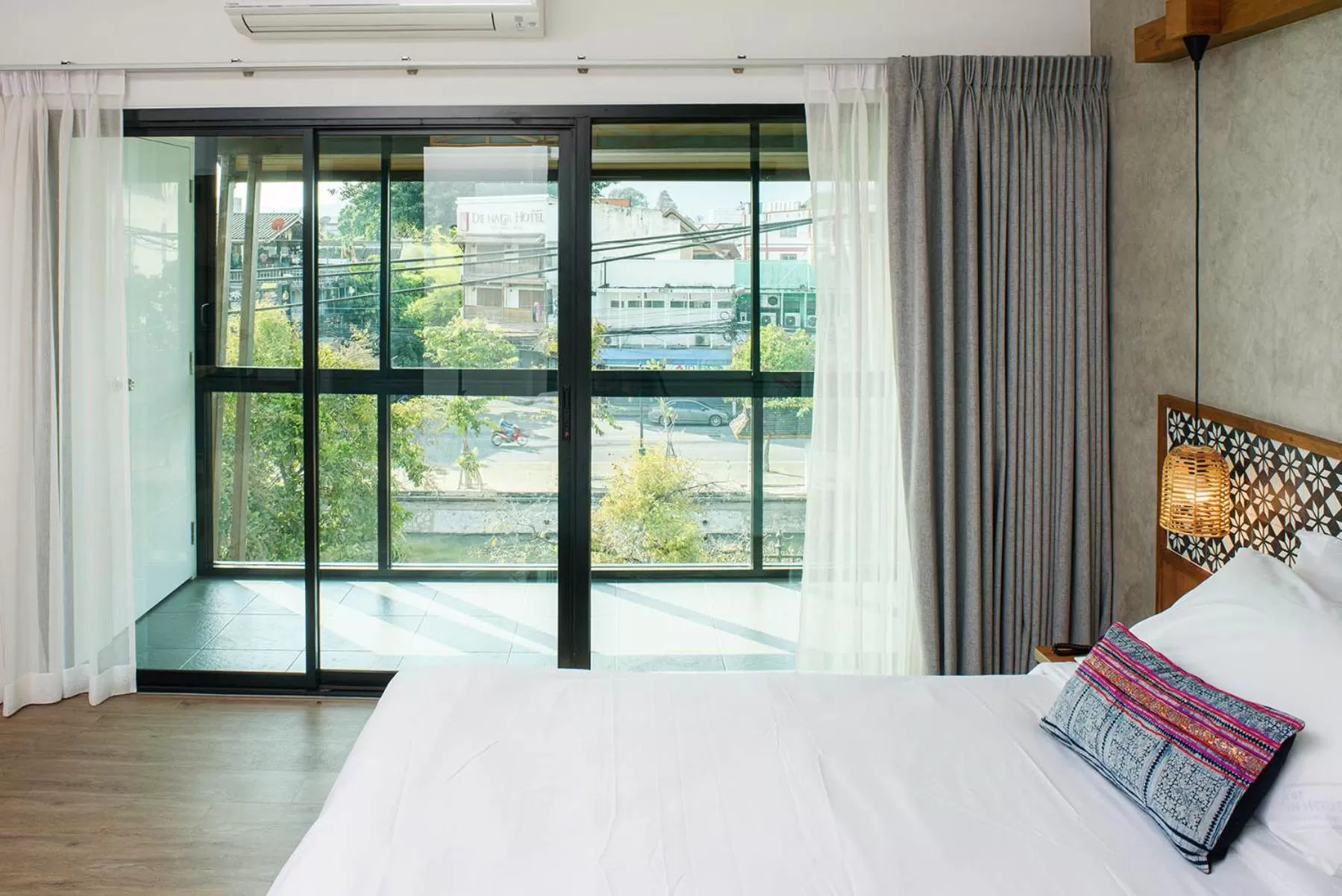 View (from property/room), Bed in Himku Hotel - adult only