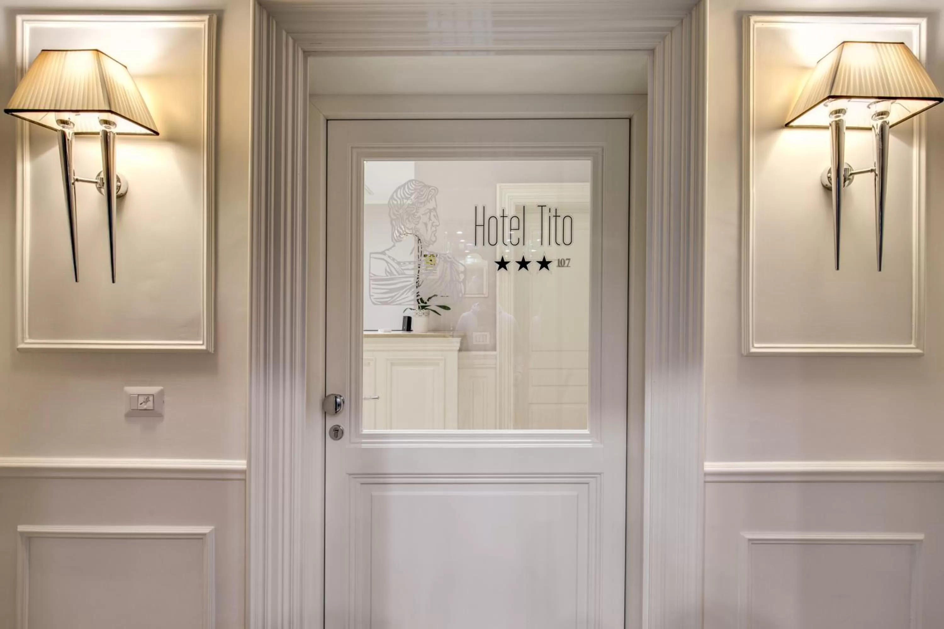 Lobby or reception in Hotel Tito