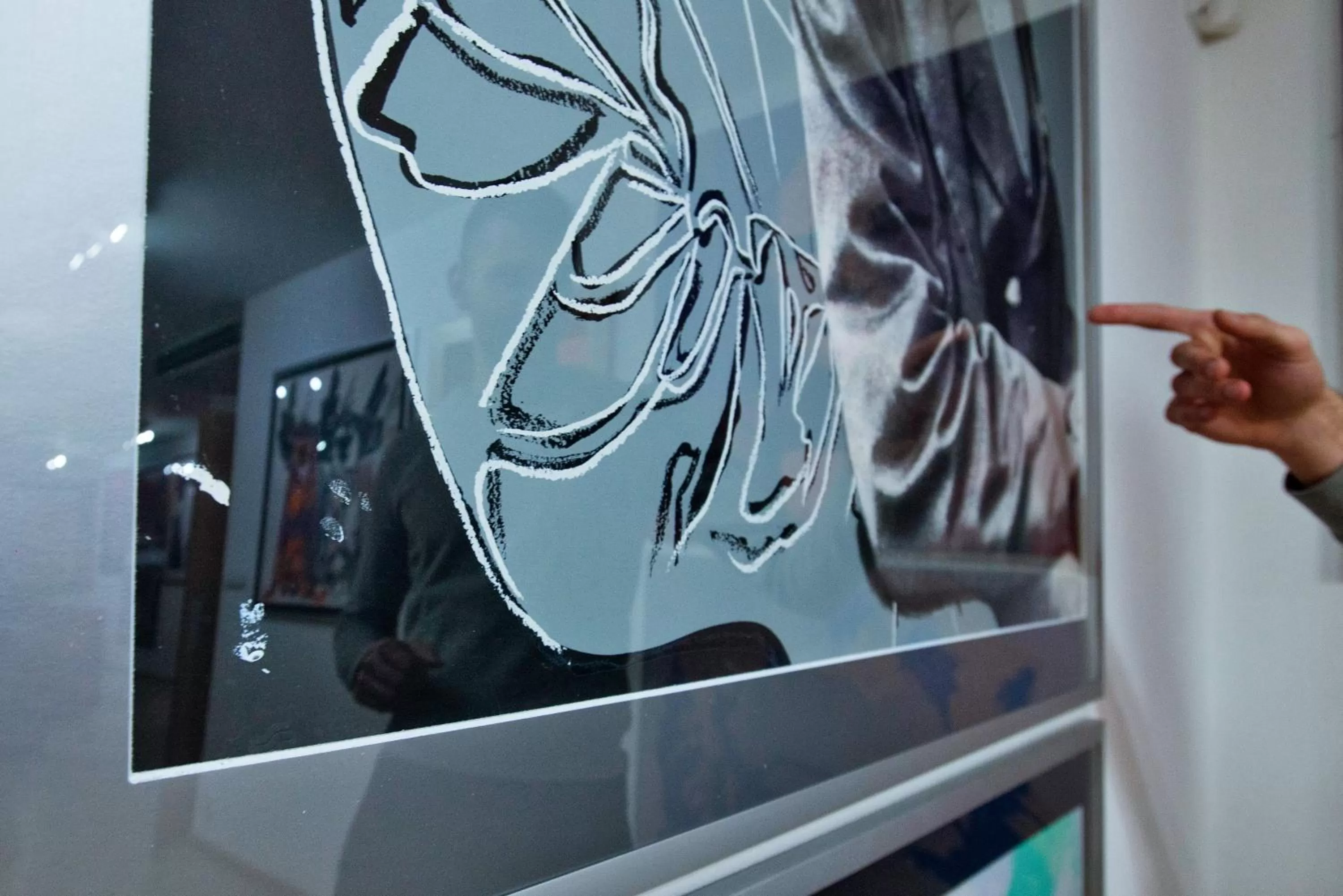 Decorative detail in Hotel Muza