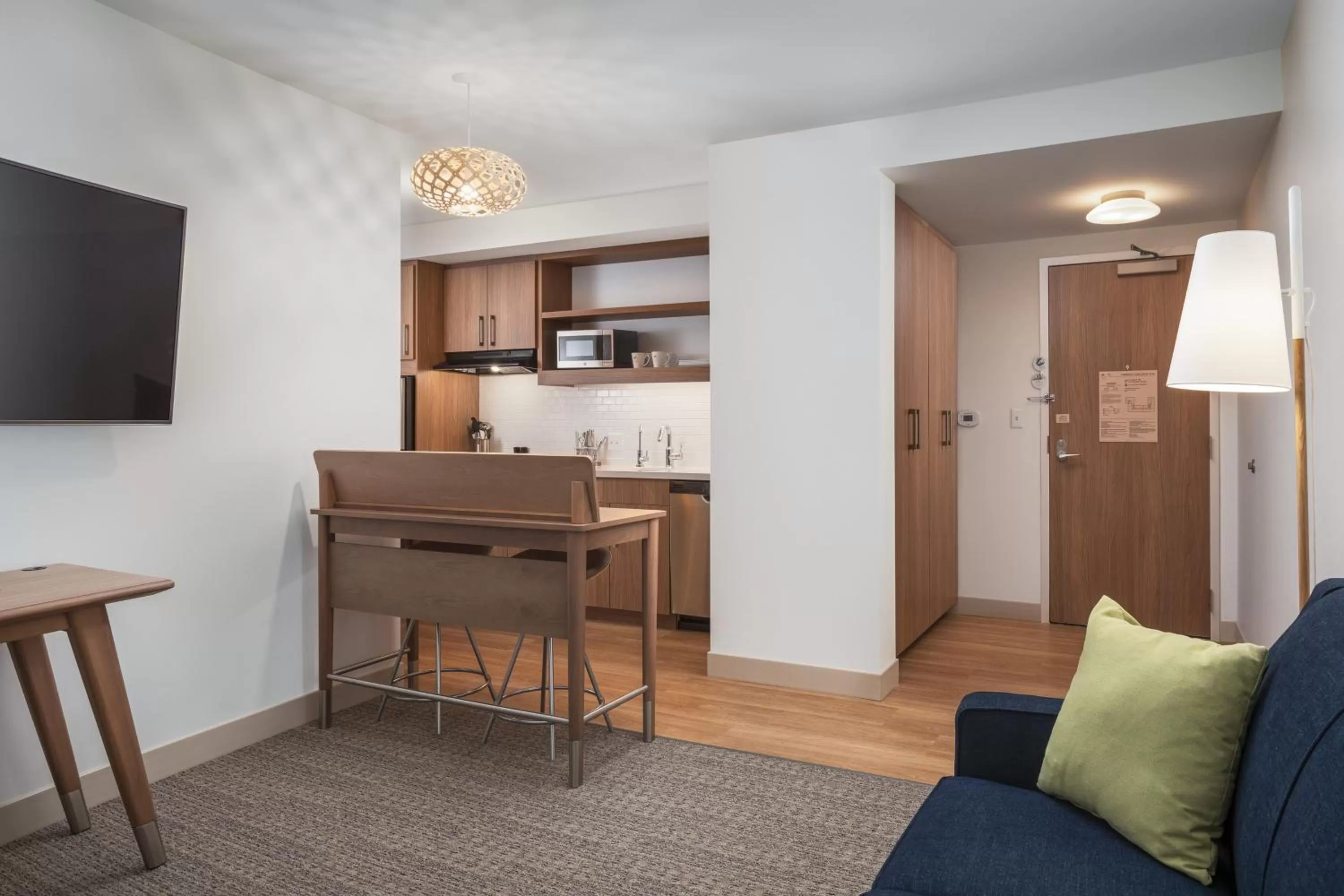 Living room in Element Denver Downtown East