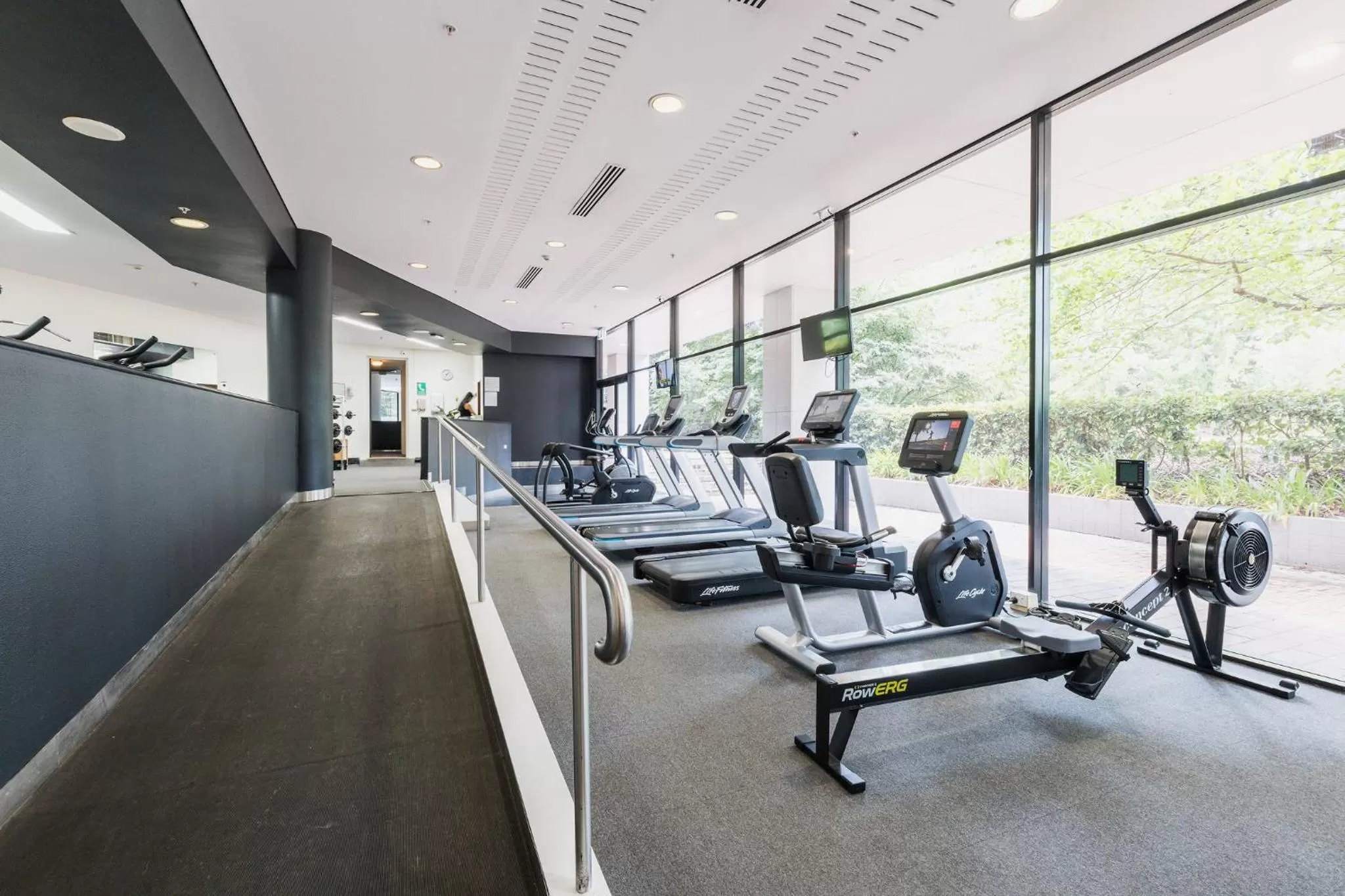 Fitness centre/facilities in Crowne Plaza Canberra by IHG