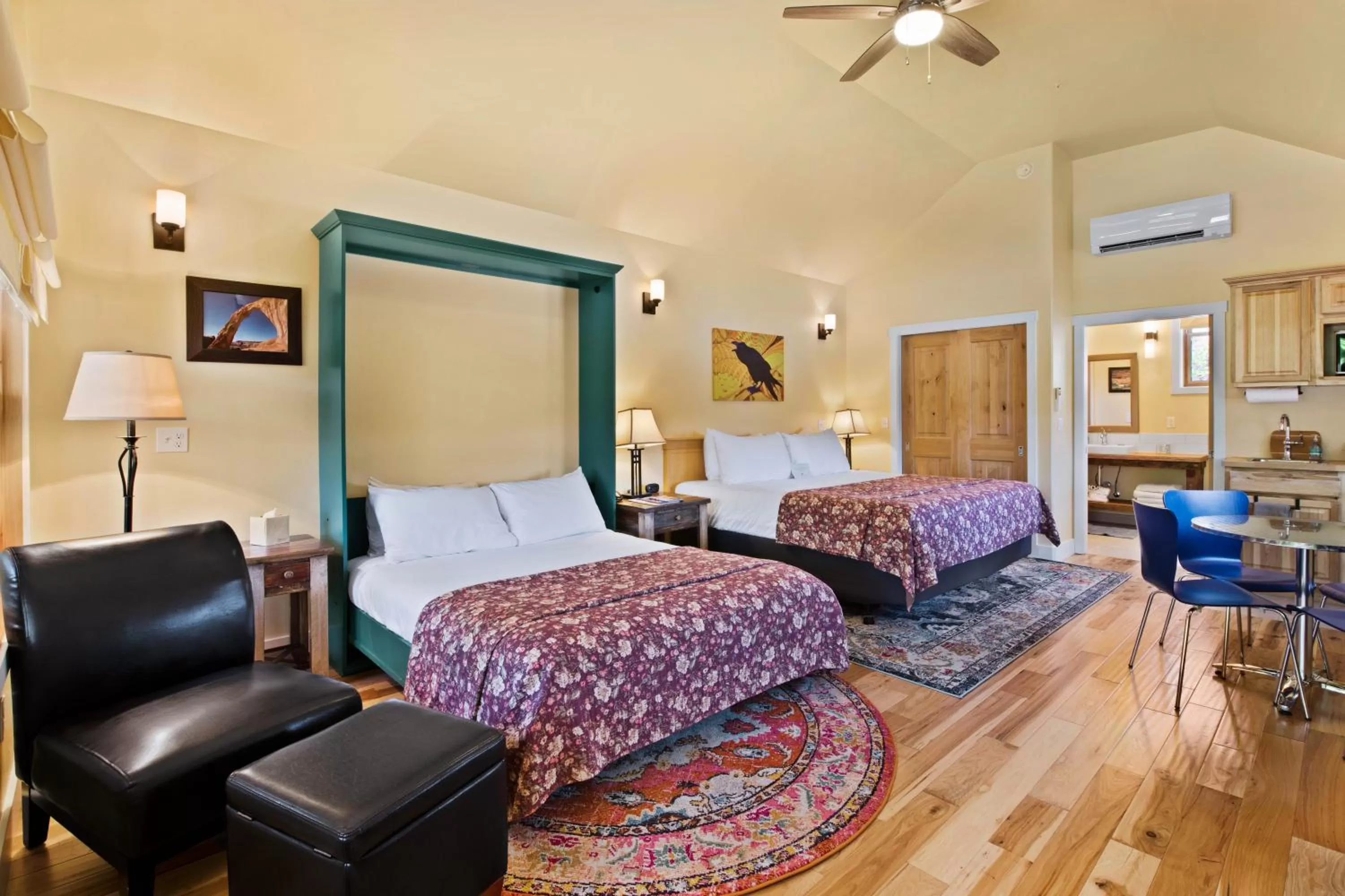 Photo of the whole room, Bed in Moab Springs Ranch