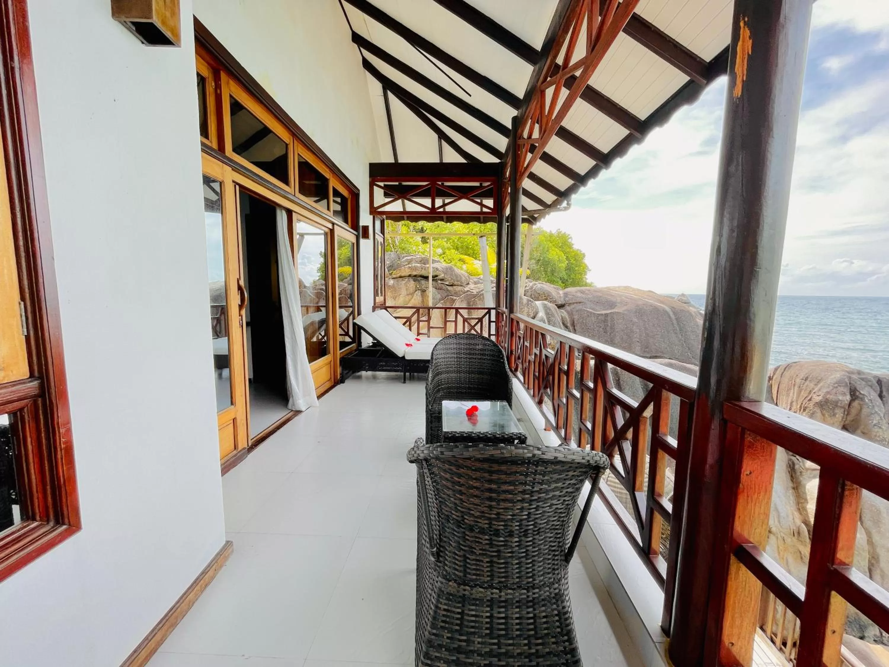 Balcony/Terrace in Villa Chez Batista