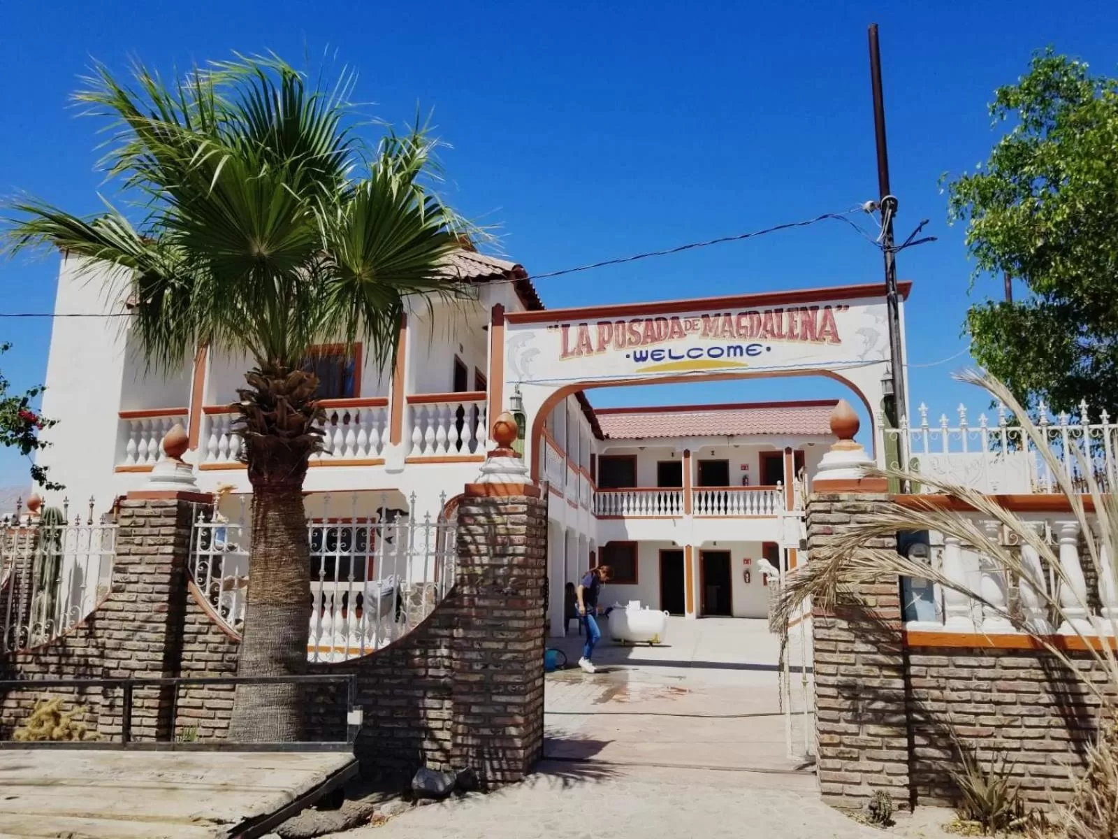 Facade/entrance, Property Building in Hotel Posada Magdalena