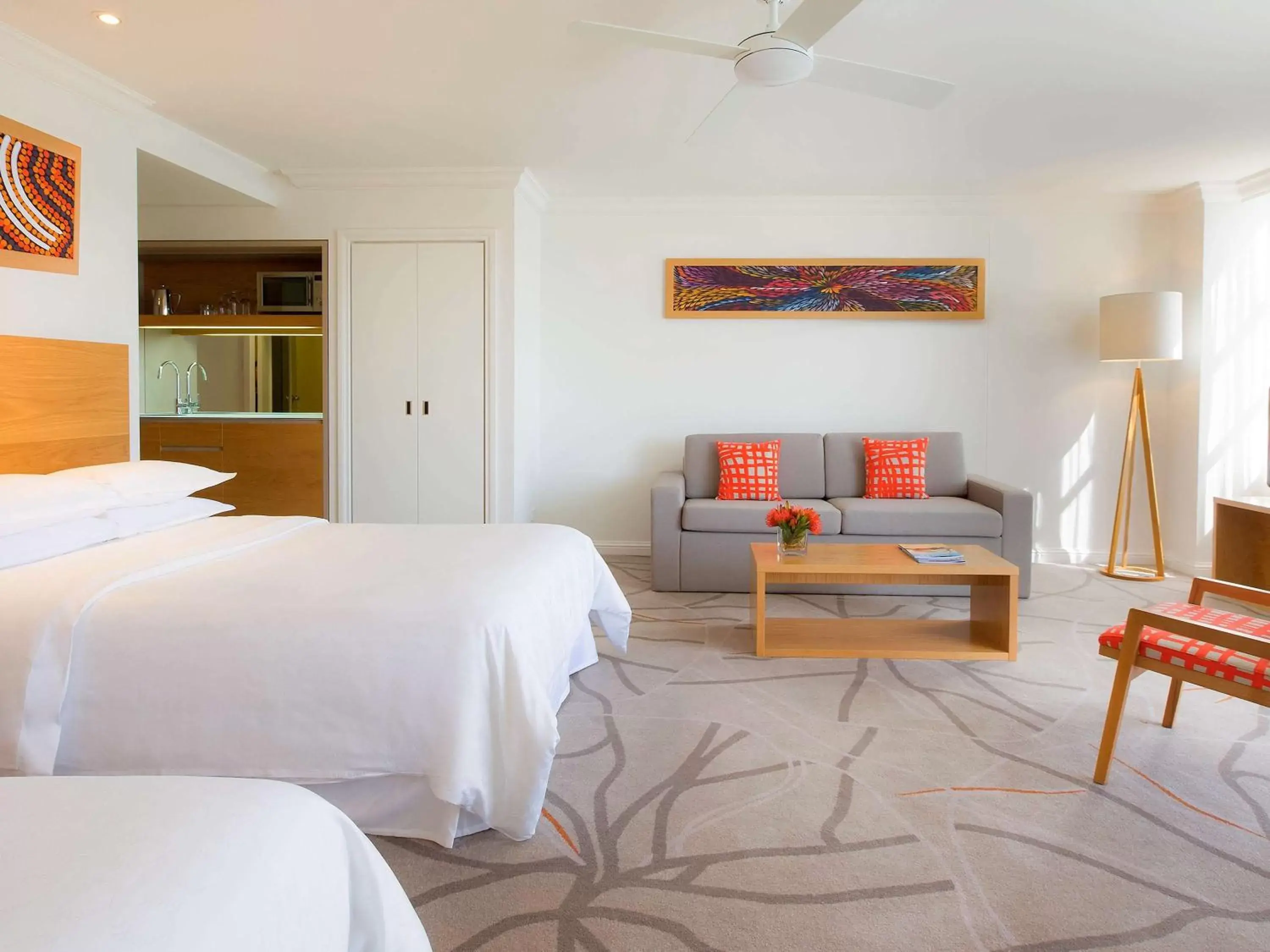 Superior Double Room with Two Double Beds and View in Elysium Noosa Resort - MGallery Collection Superior Double Room with Two Double Beds and View in Elysium Noosa Resort - MGallery Collection