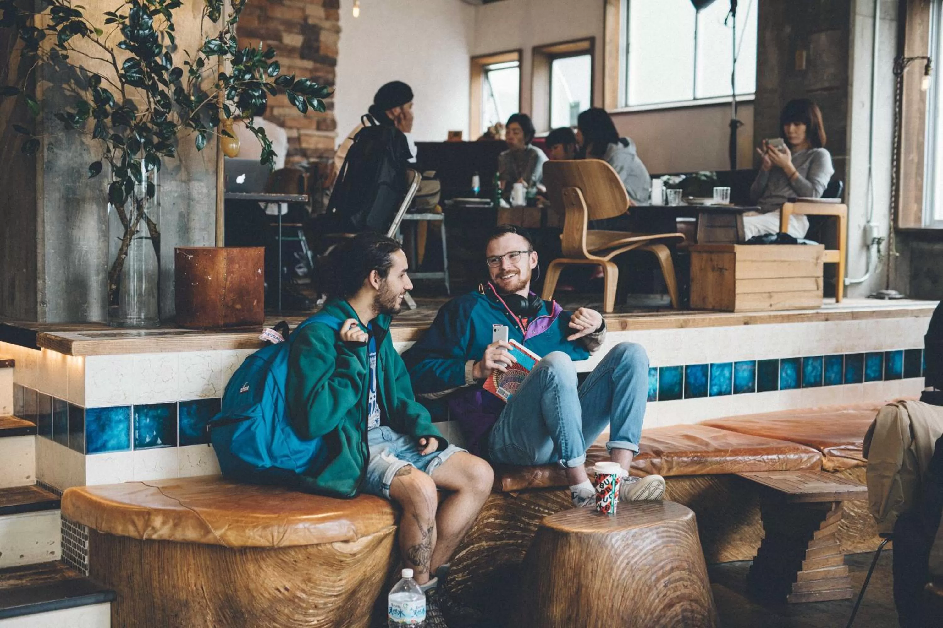 Lobby or reception in Nui. HOSTEL & BAR LOUNGE