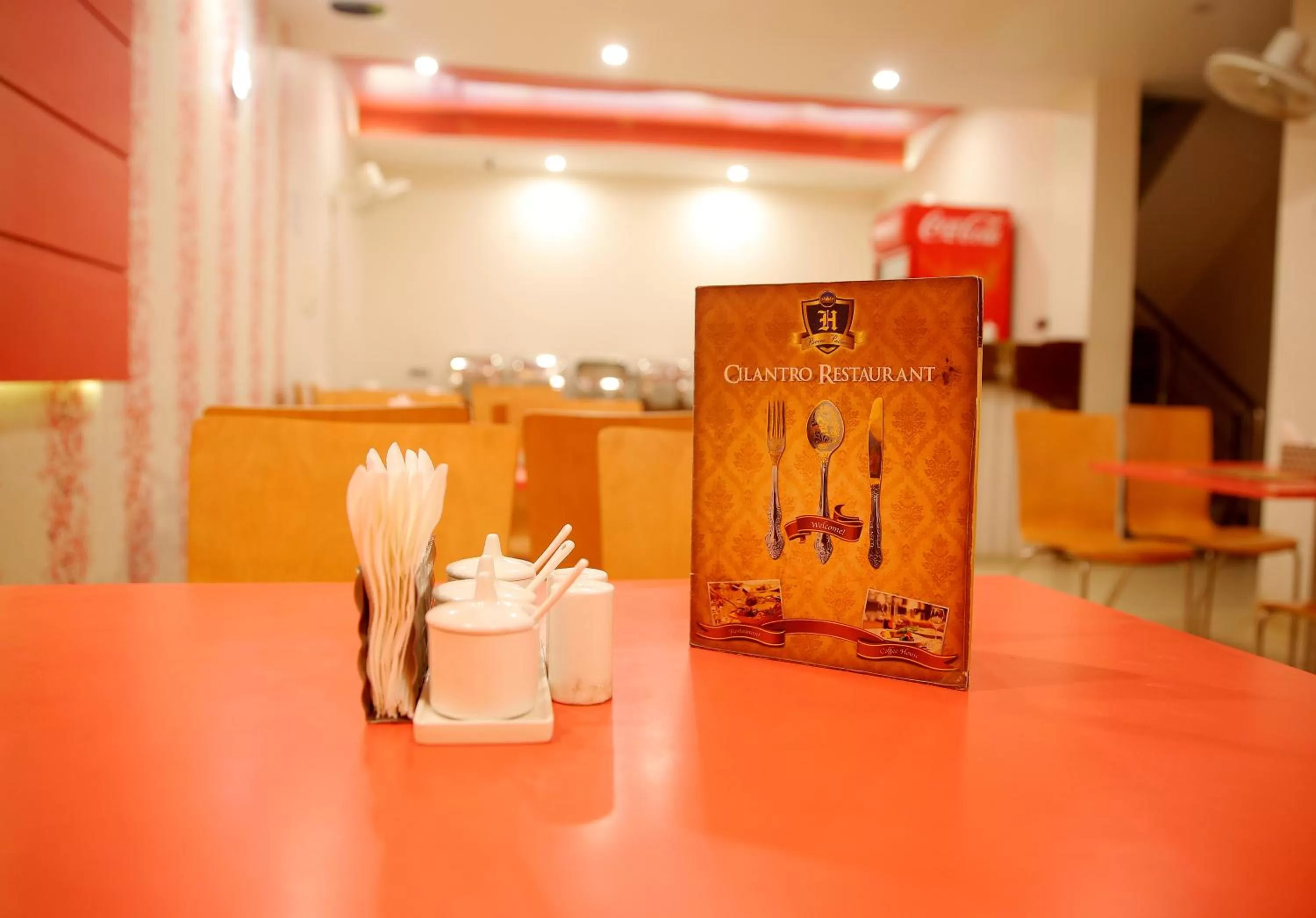 Dining area in Hotel Rivera Palace