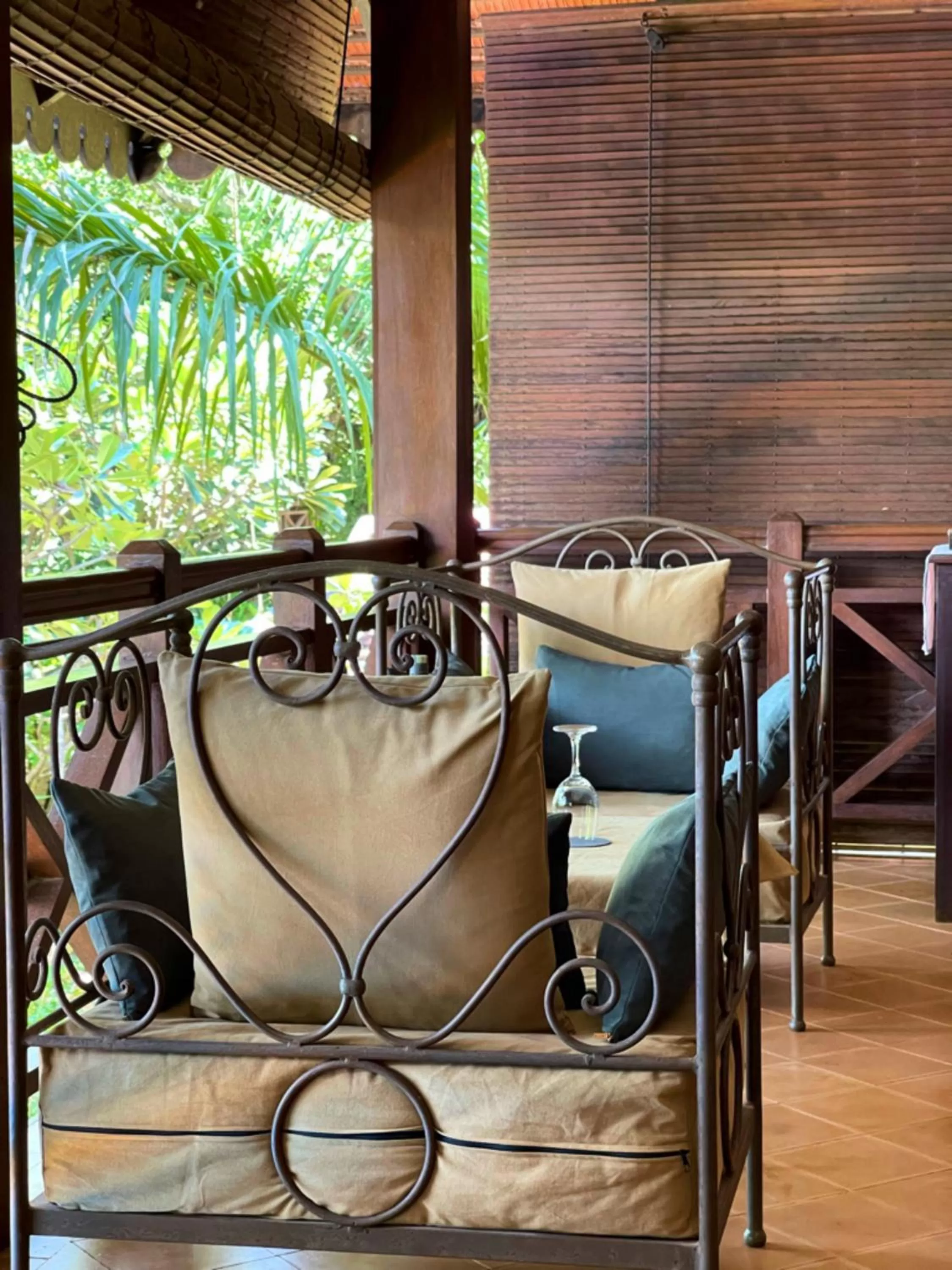 Balcony/Terrace in La Palmeraie D'angkor