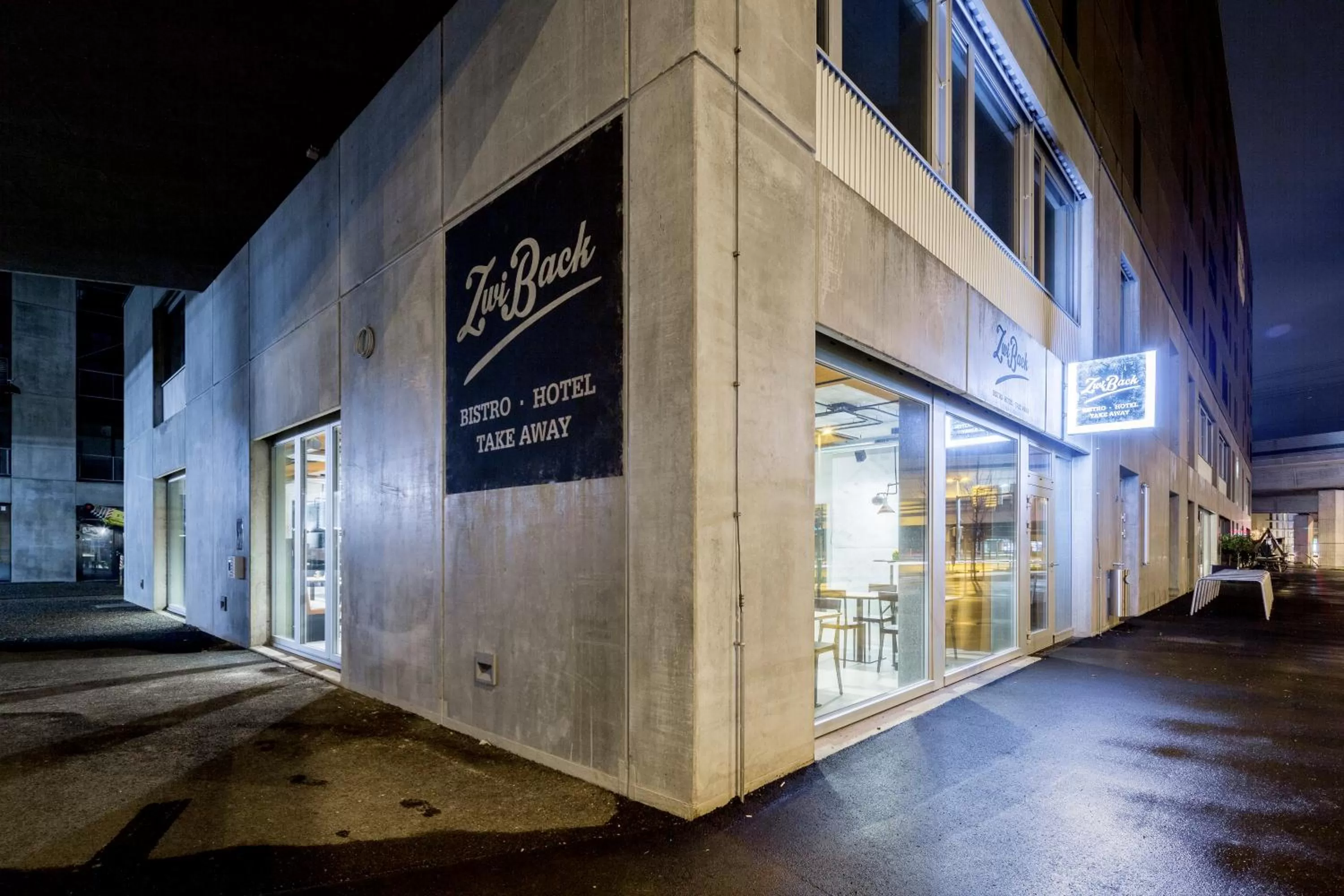 Facade/entrance in Hotel ZwiBack