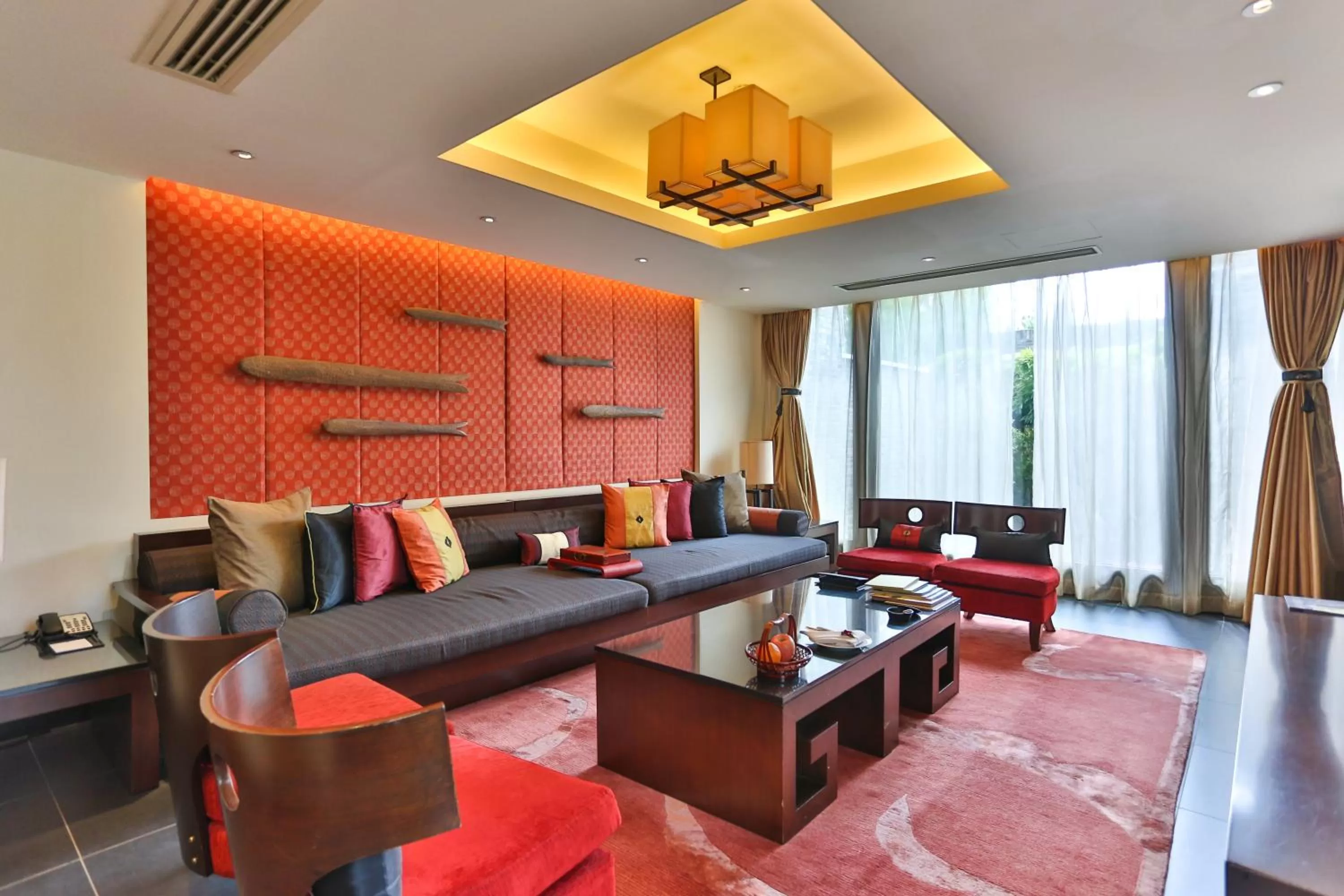 Living room in Banyan Tree Lijiang