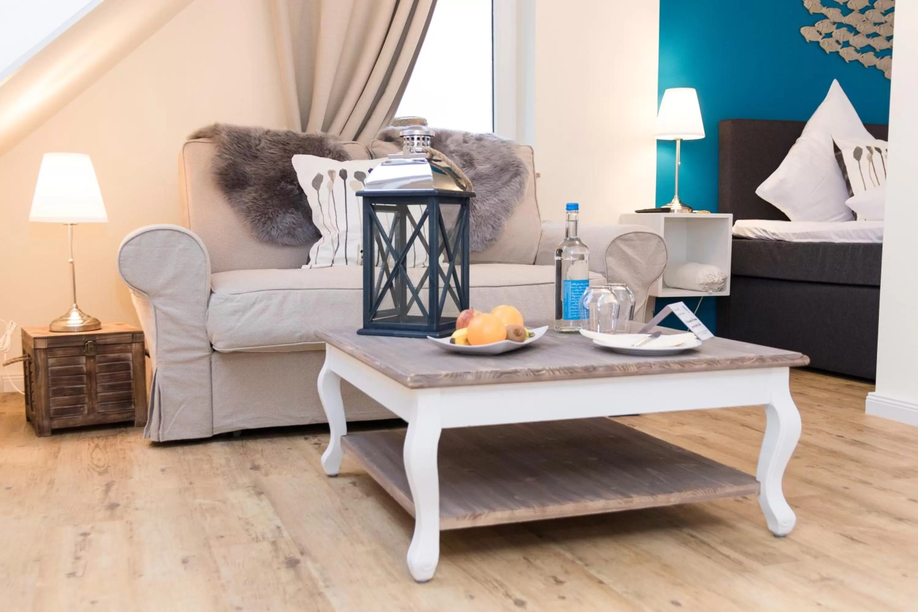 Living room, Seating Area in Das Frühstückshotel Büsum