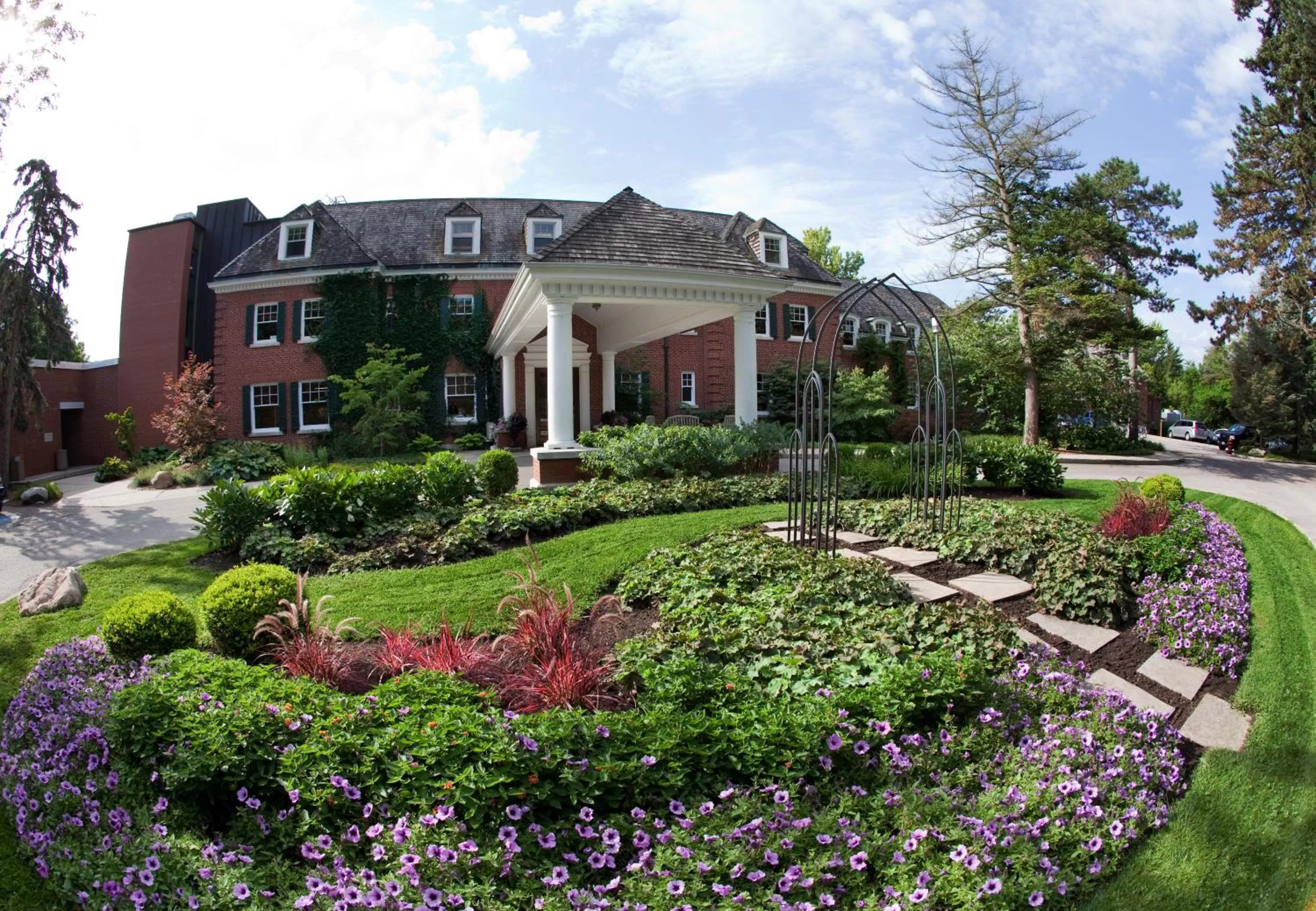 Facade/entrance in Ivey Spencer Leadership Centre