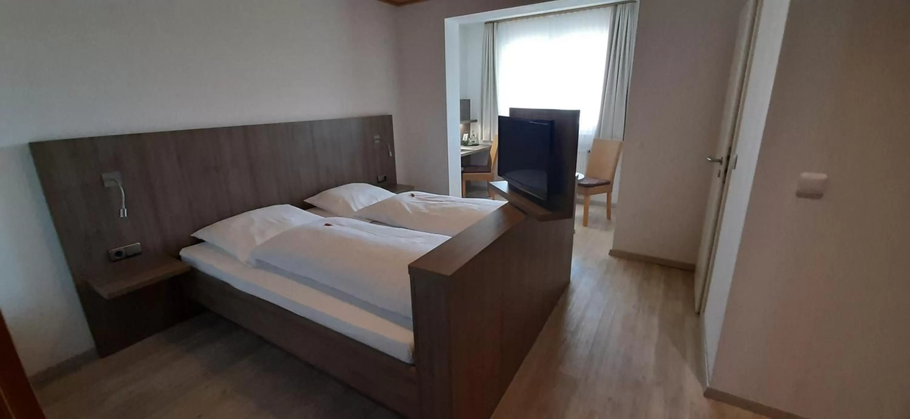 Bed in Landgasthof Zur scharfen Ecke