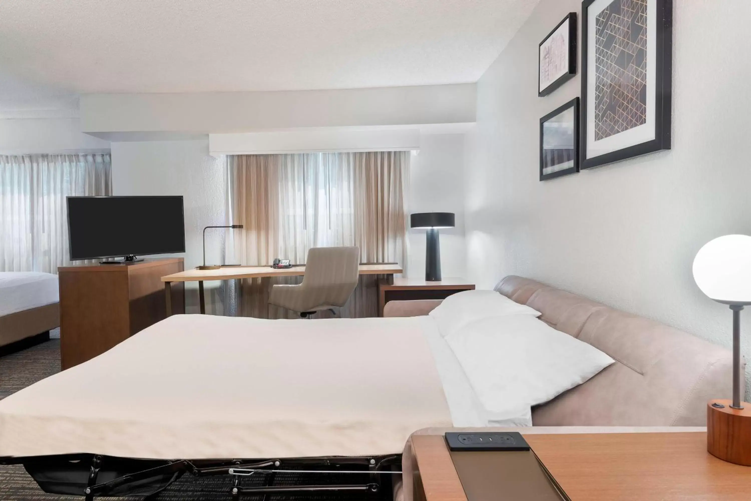 King Studio with Sofa Bed - Hearing Accessible in Residence Inn by Marriott Tampa at USF/Medical Center King Studio with Sofa Bed - Hearing Accessible in Residence Inn by Marriott Tampa at USF/Medical Center