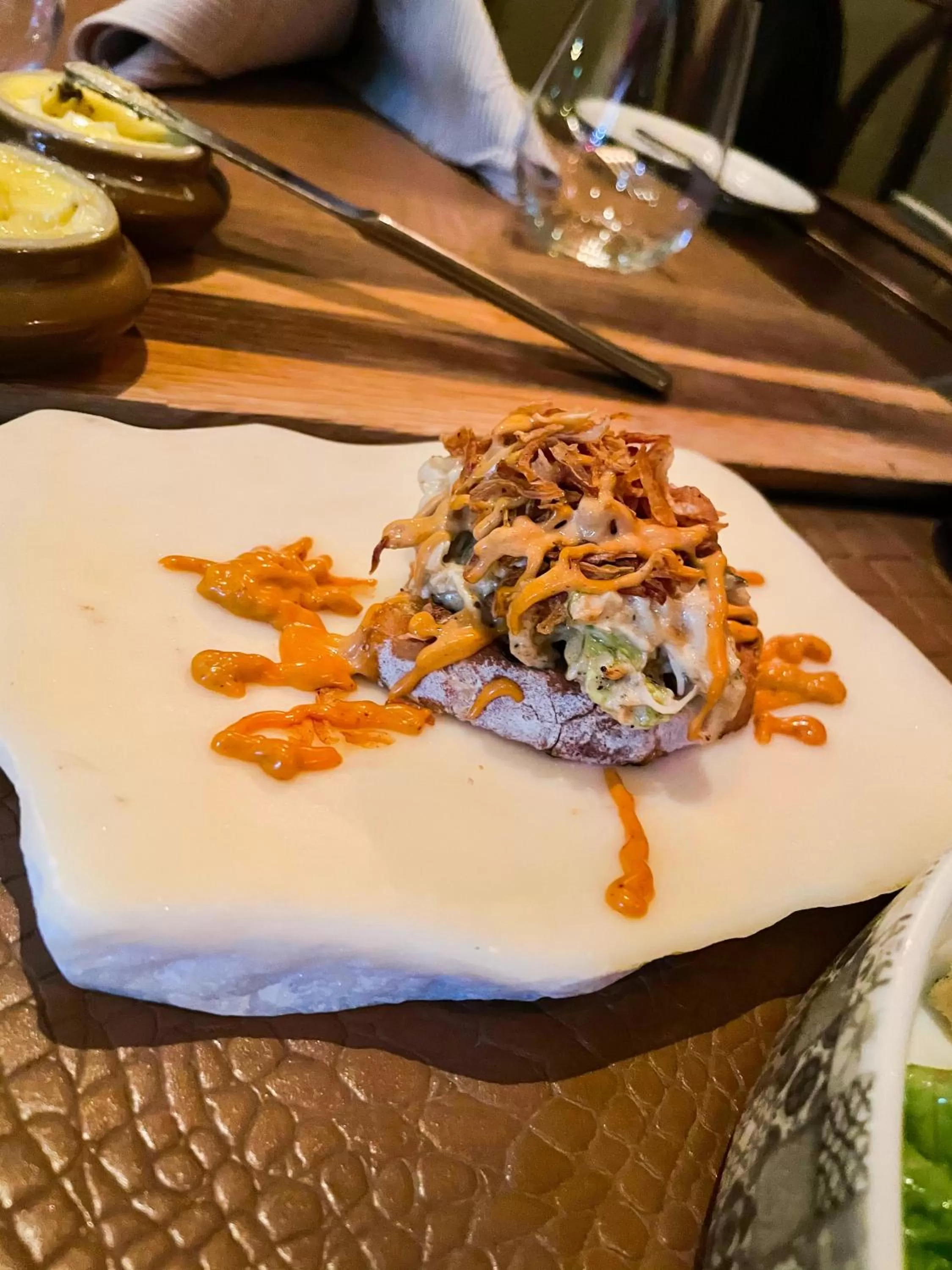 Food in Mövenpick Grand Al Bustan