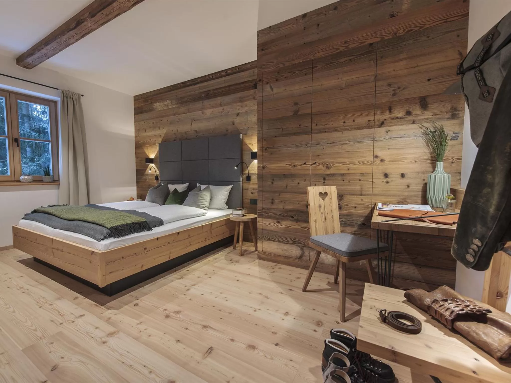 Bedroom, Bed in Forstnerwirt hotel | stubn | biergarten