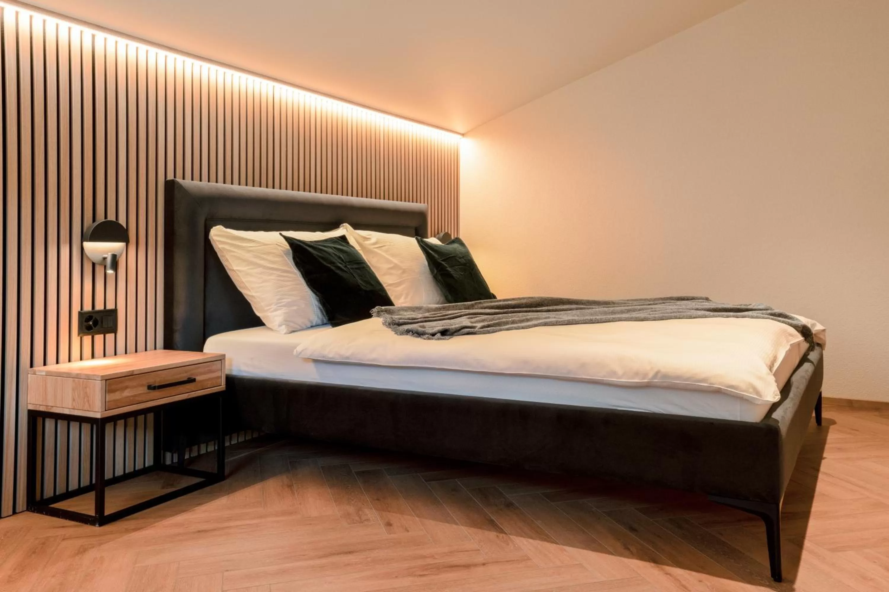 Bed in Hotel Central