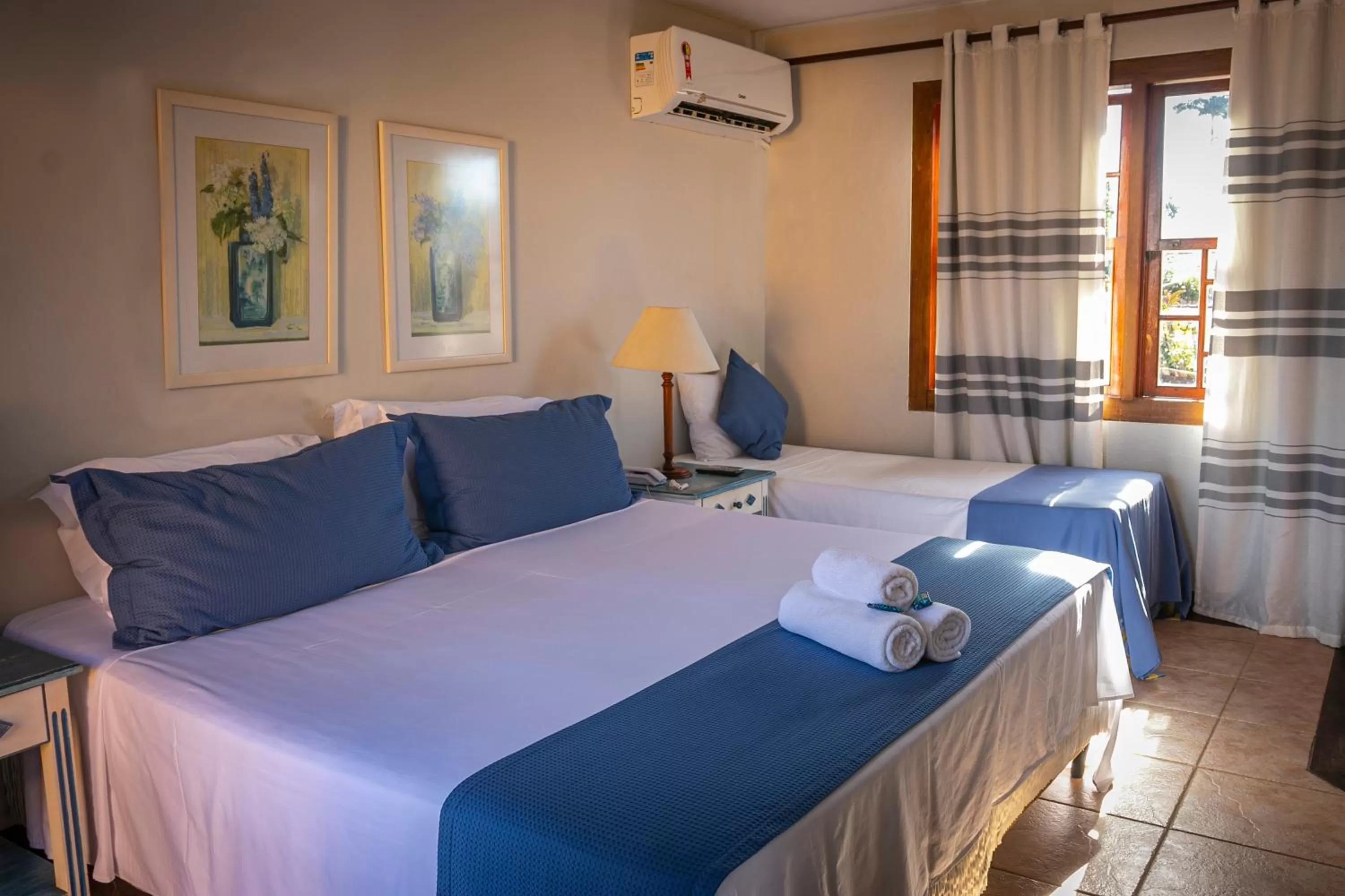 Bed in Pousada das Pedras Paraty -RJ