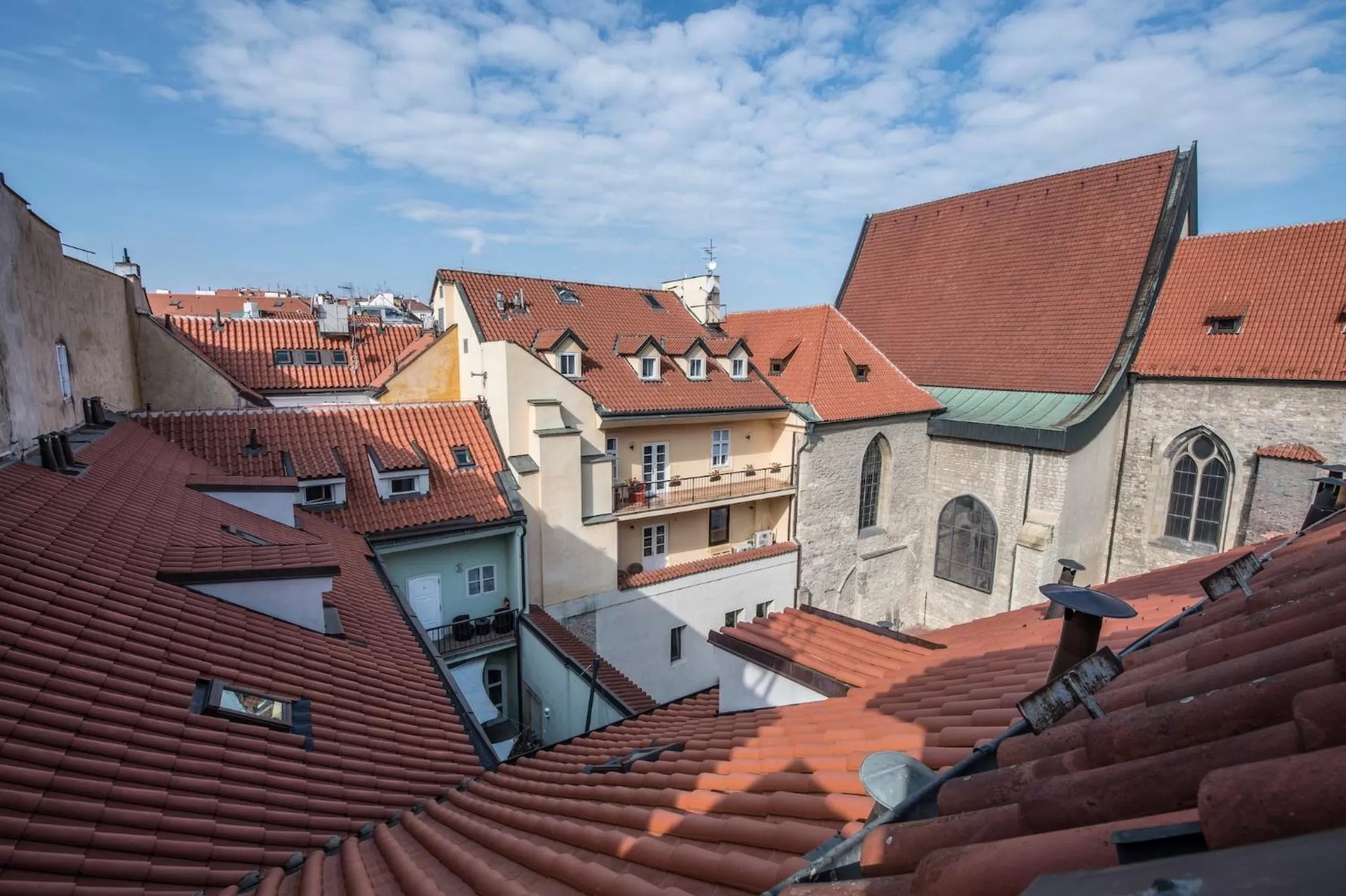 Neighbourhood in Monastery Garden Prague