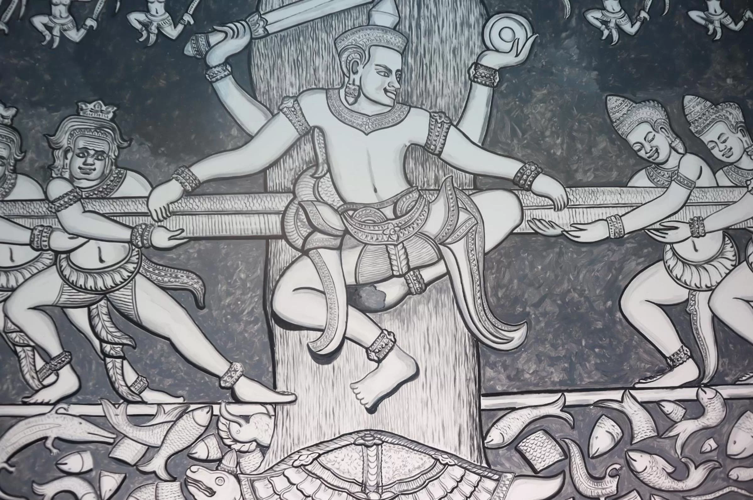 Decorative detail in Siem Reap Palace Hotel & Spa