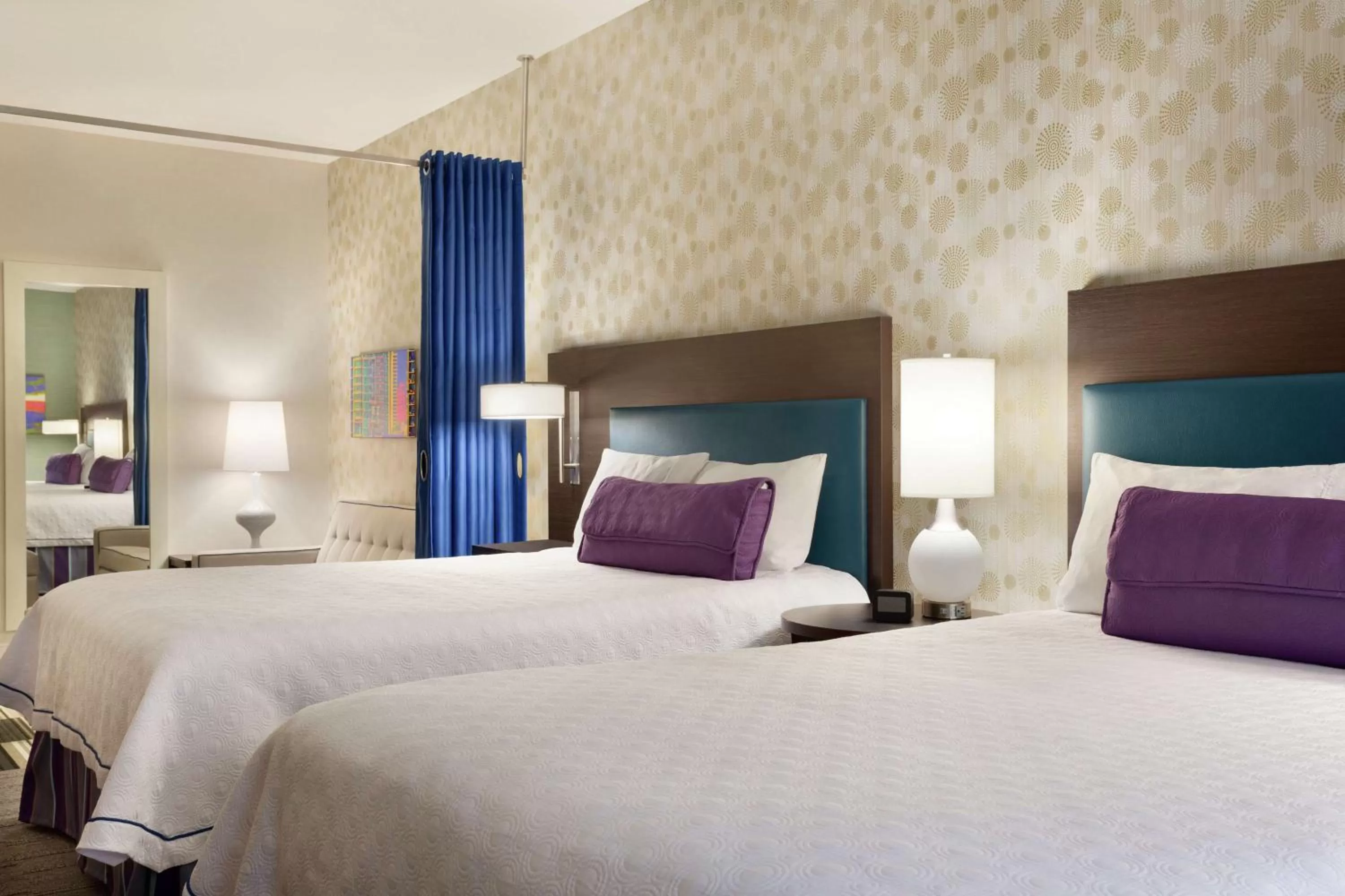 Bed in Home2 Suites by Hilton Milton Ontario