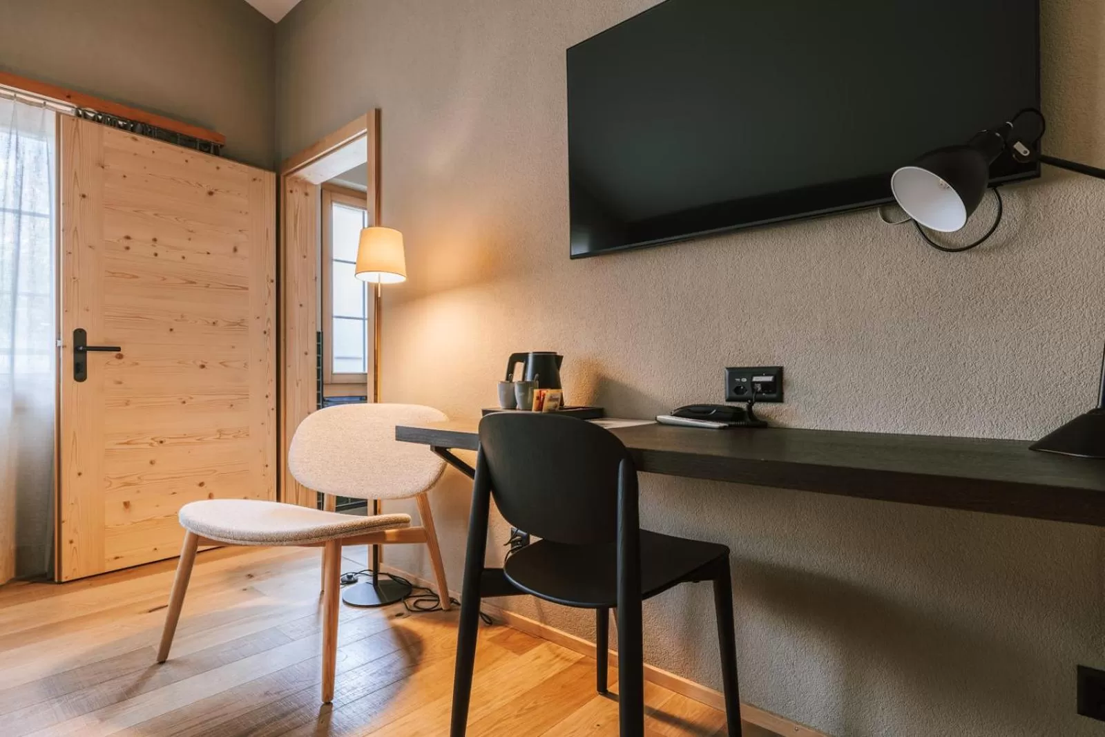 Bedroom in Hotel Fiescherblick