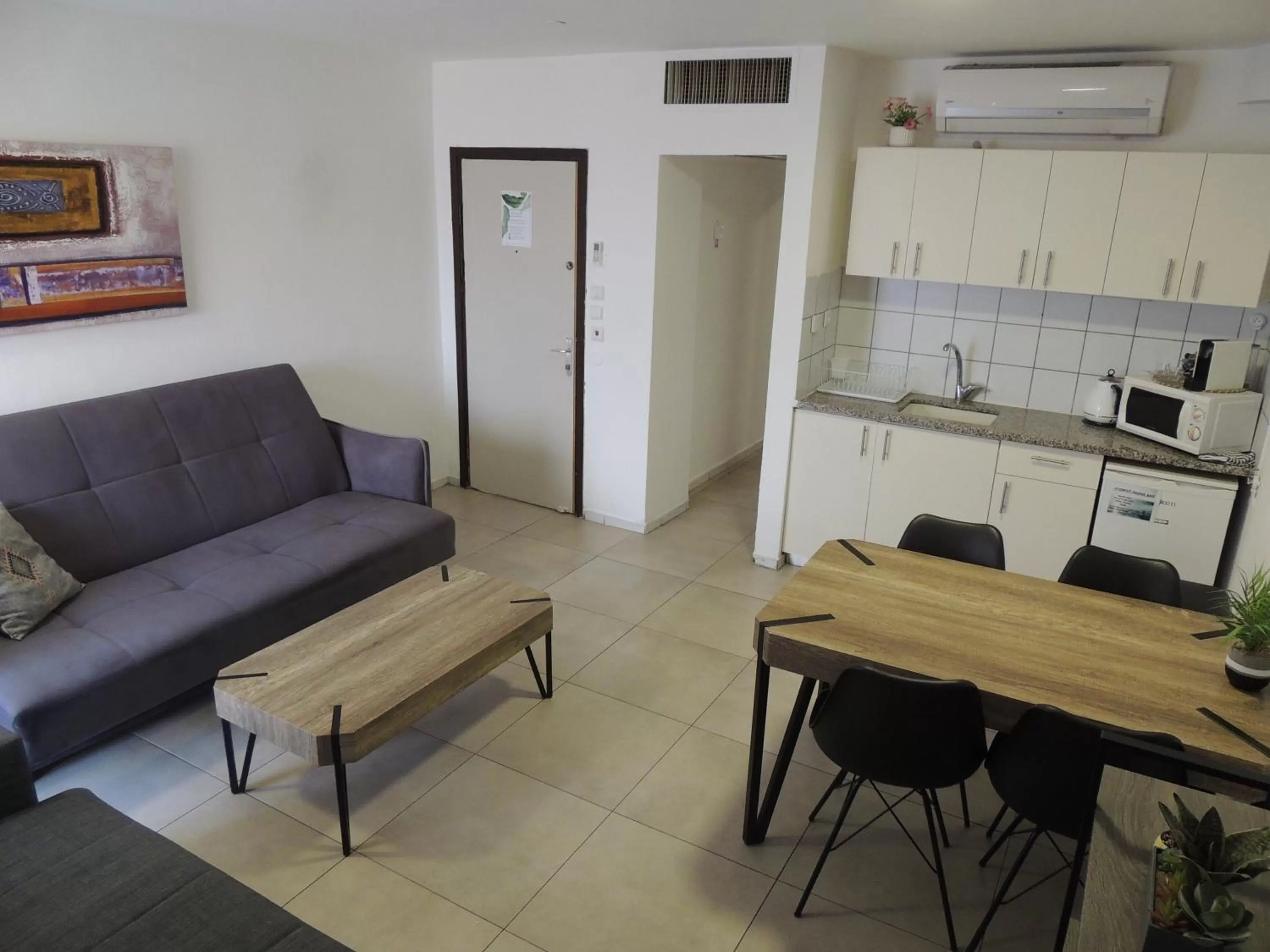 Living room in Lev Eilat Suites