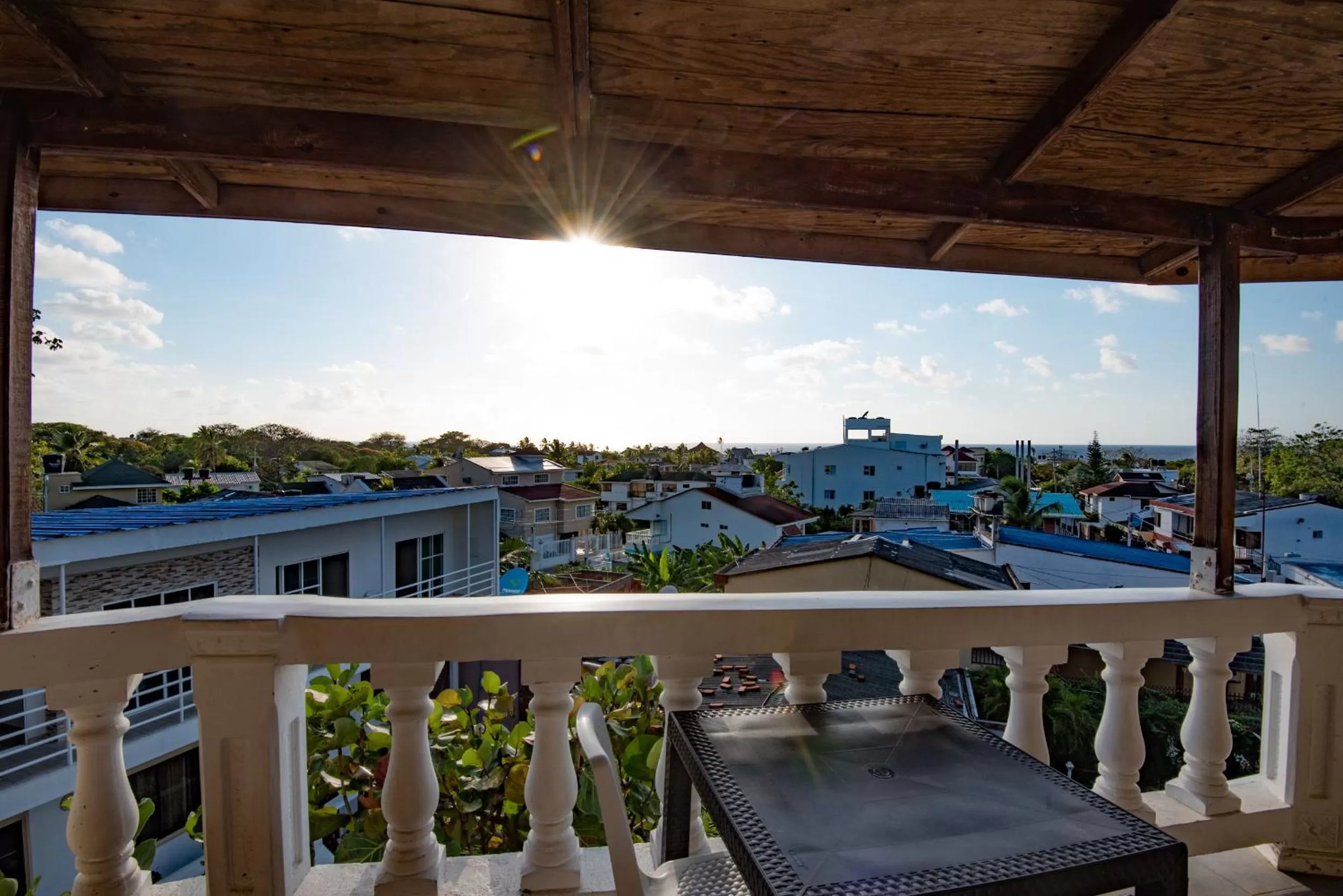 Balcony/Terrace in The Rock House Eco