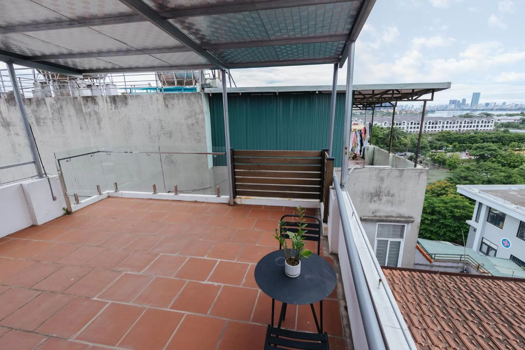 Patio in LUCK APART 8 - Hanoi Westlake Balcony Studio