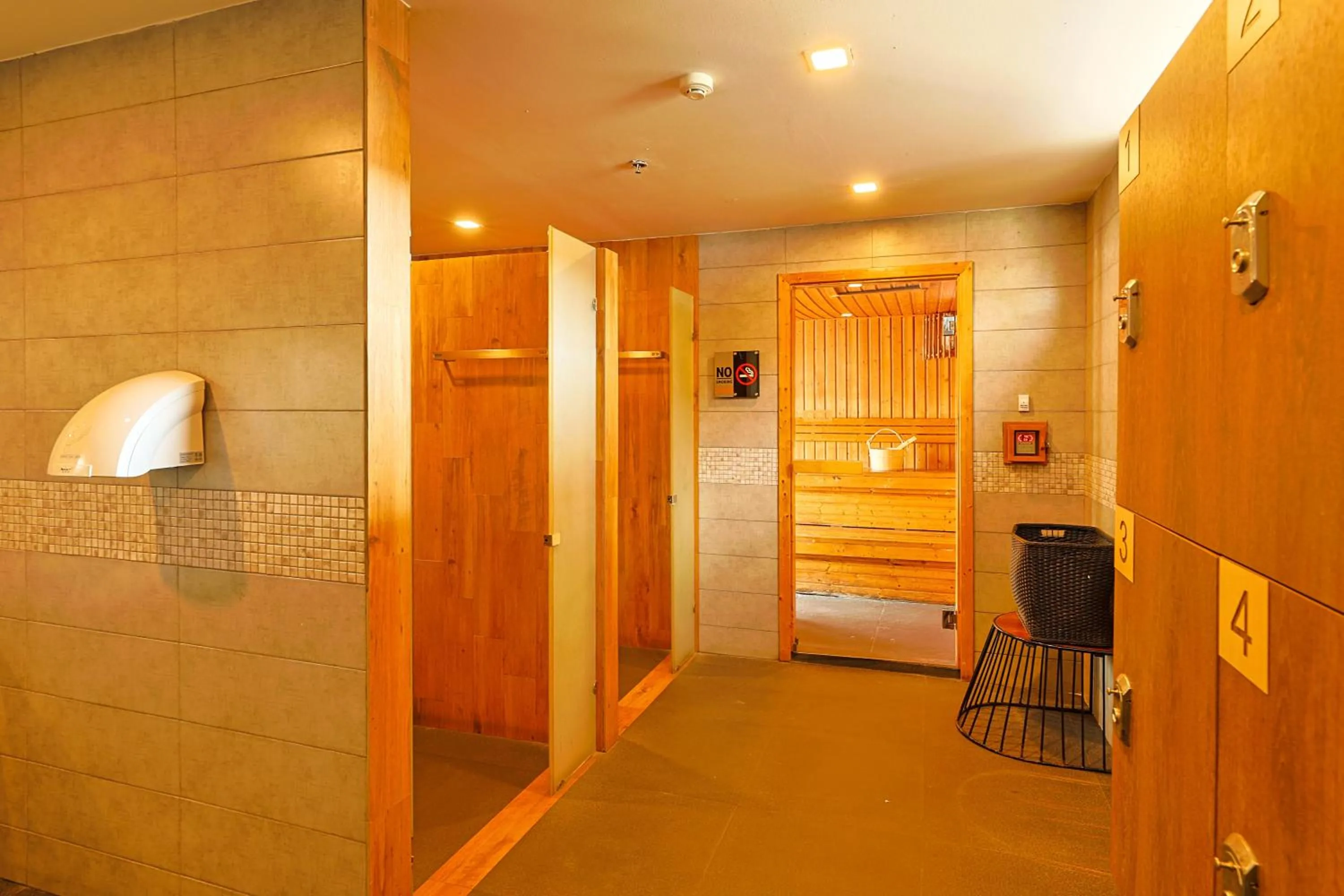 Sauna in The Gig Hotel