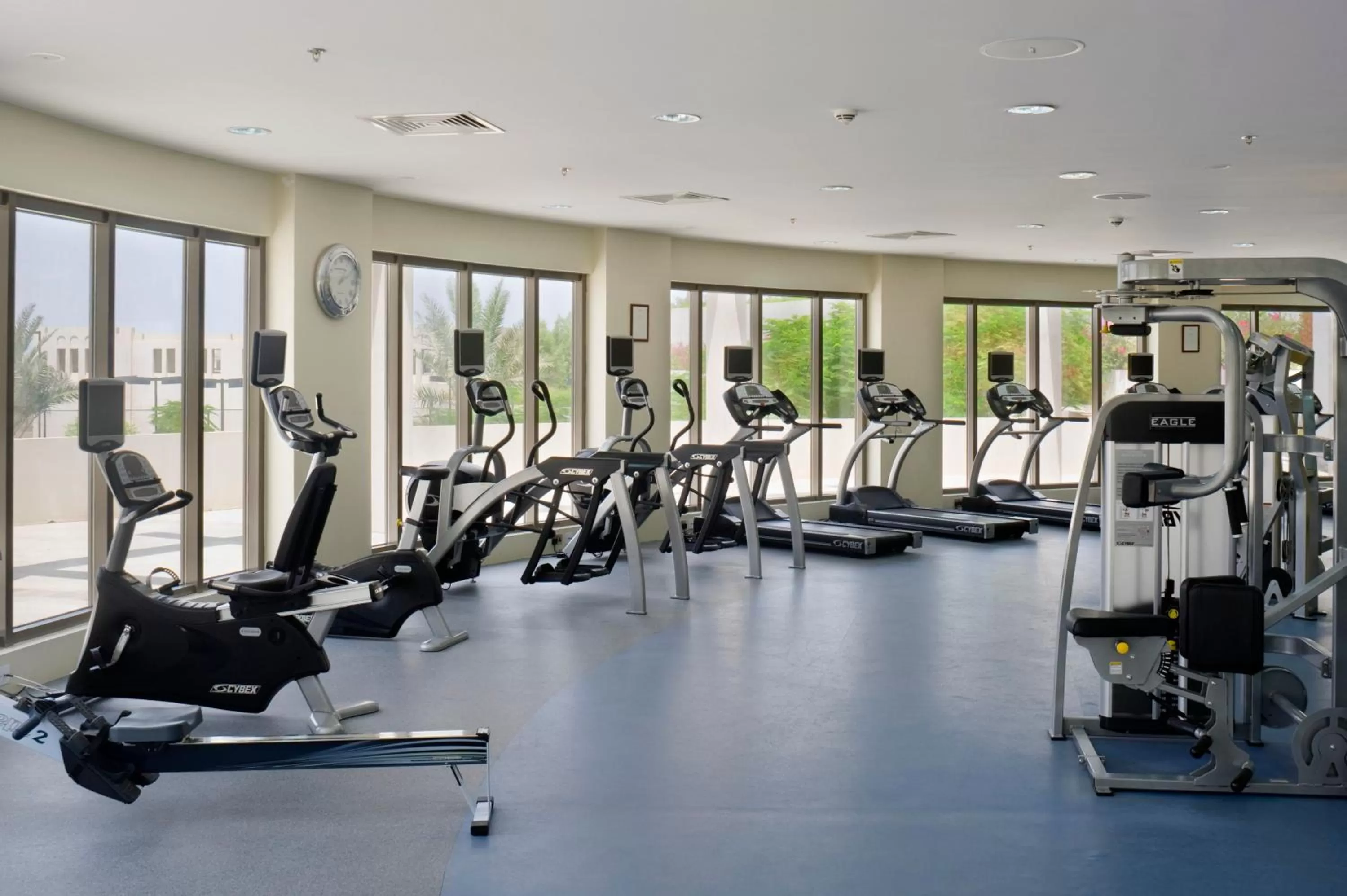 Fitness centre/facilities in Crowne Plaza Sohar by IHG
