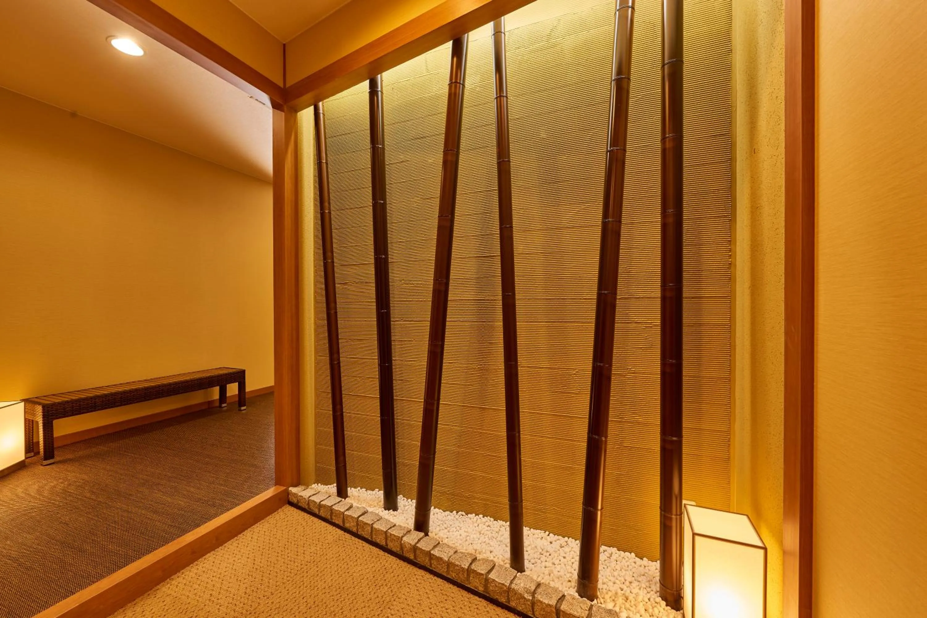 Hot Spring Bath in Niseko Prince Hotel Hirafutei