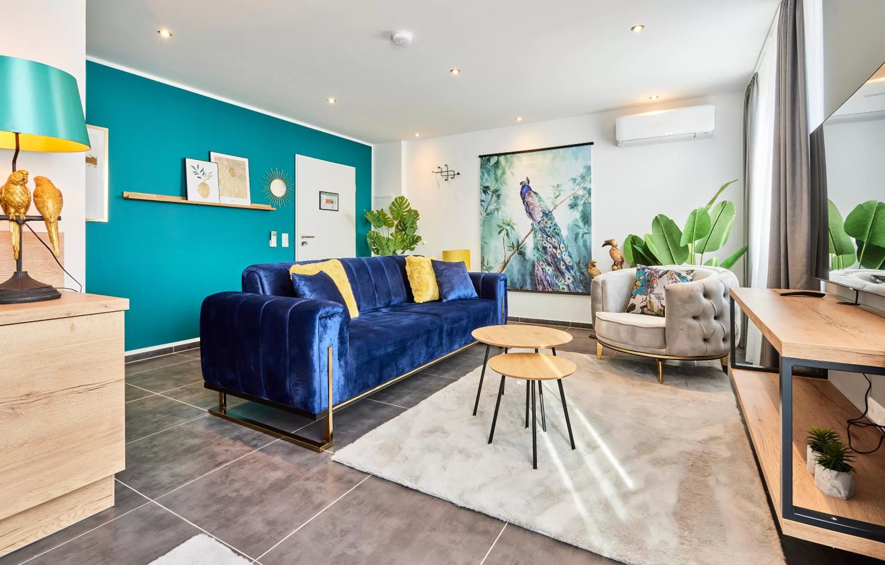 Living room in MARRAM Suitehotel