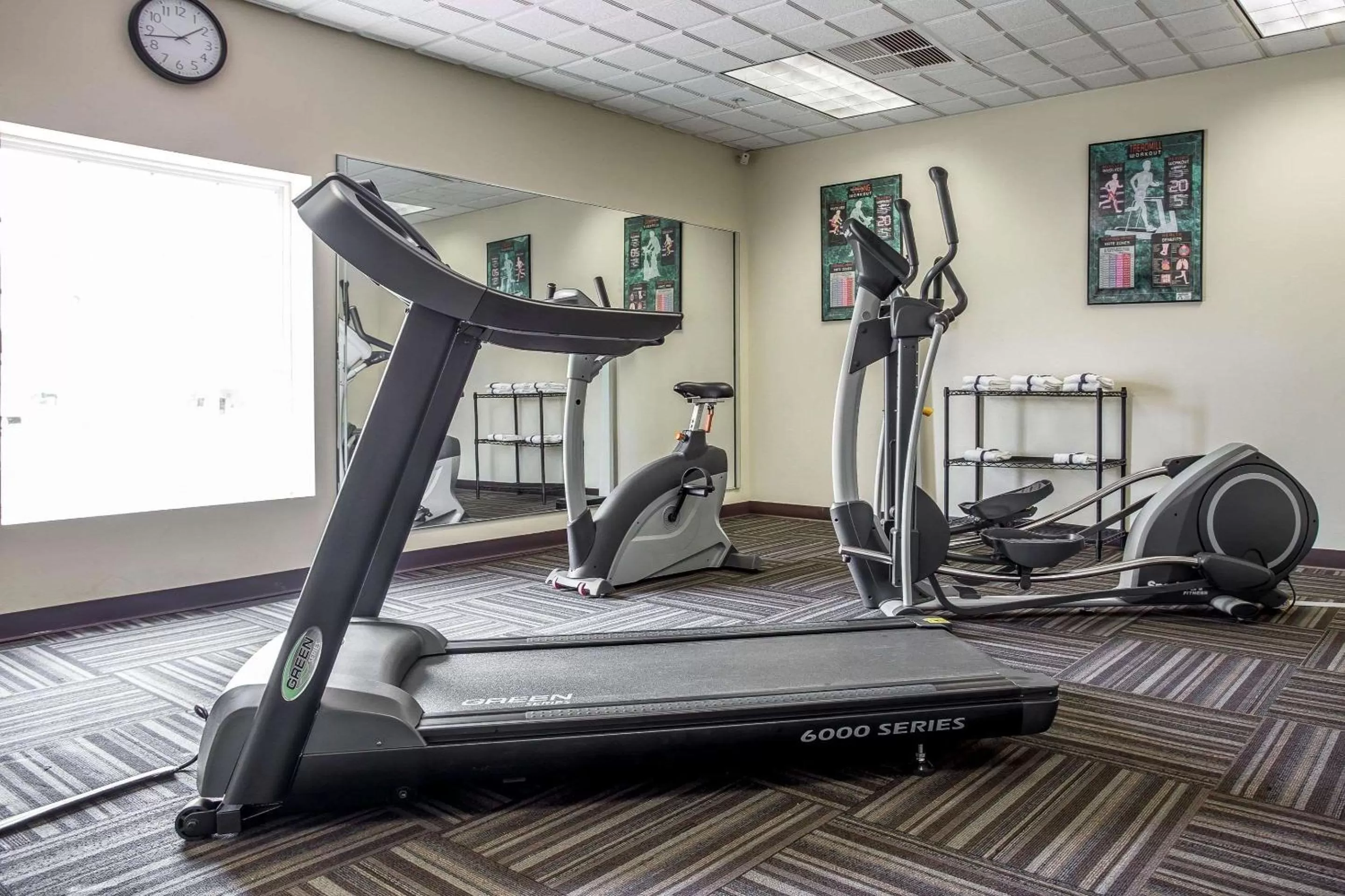 Fitness centre/facilities in Comfort Inn & Suites FtJackson Maingate