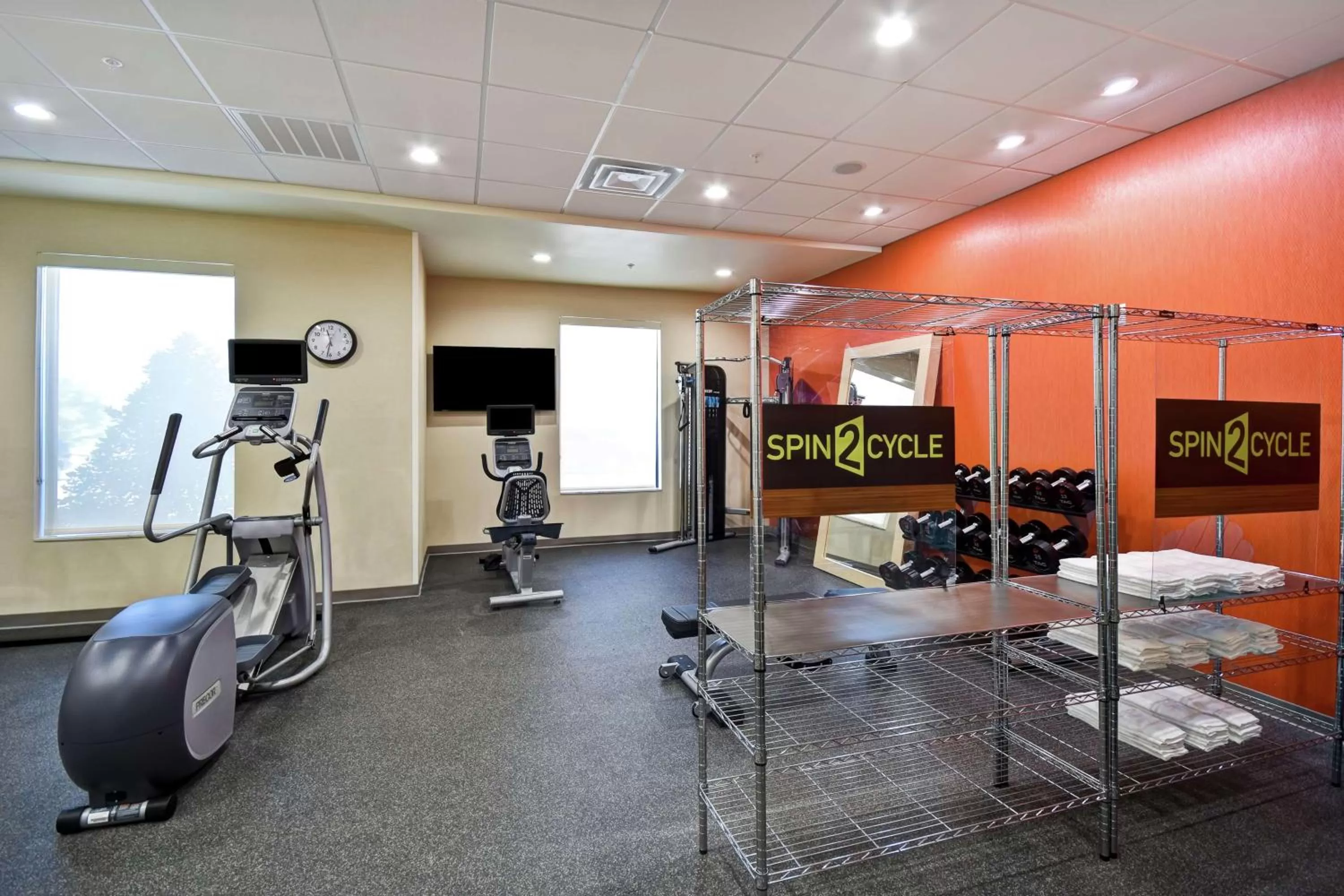 Fitness centre/facilities in Home2 Suites By Hilton Oklahoma City Airport