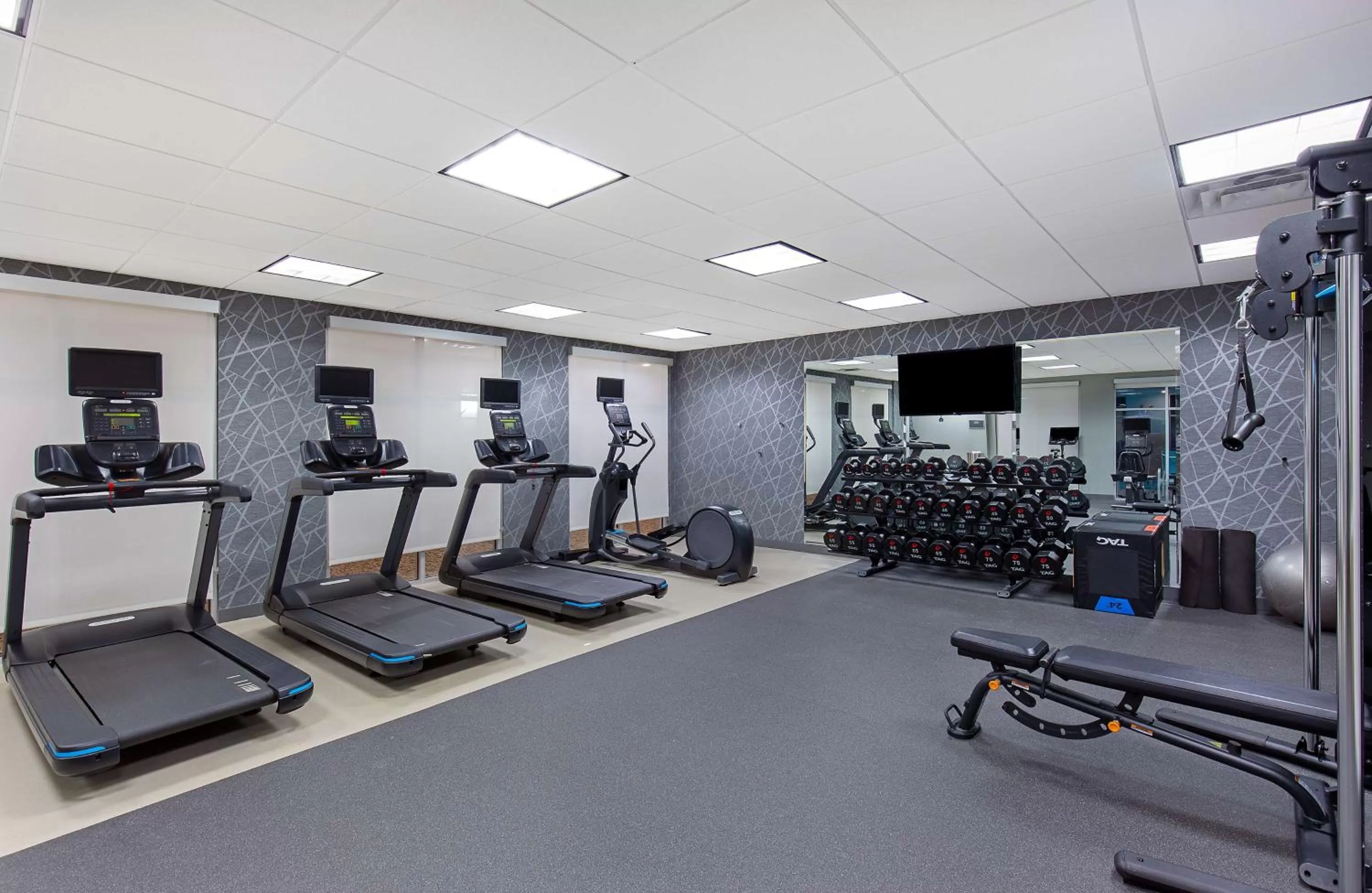 Fitness centre/facilities in Homewood Suites by Hilton Atlanta Perimeter Center