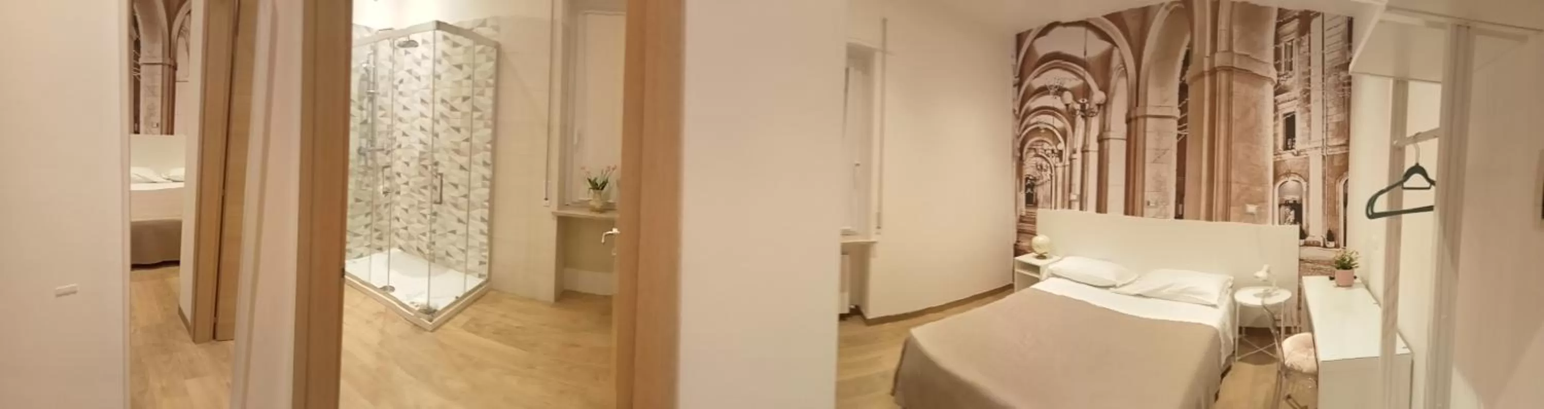 Bed in Hotel Porta Rivera