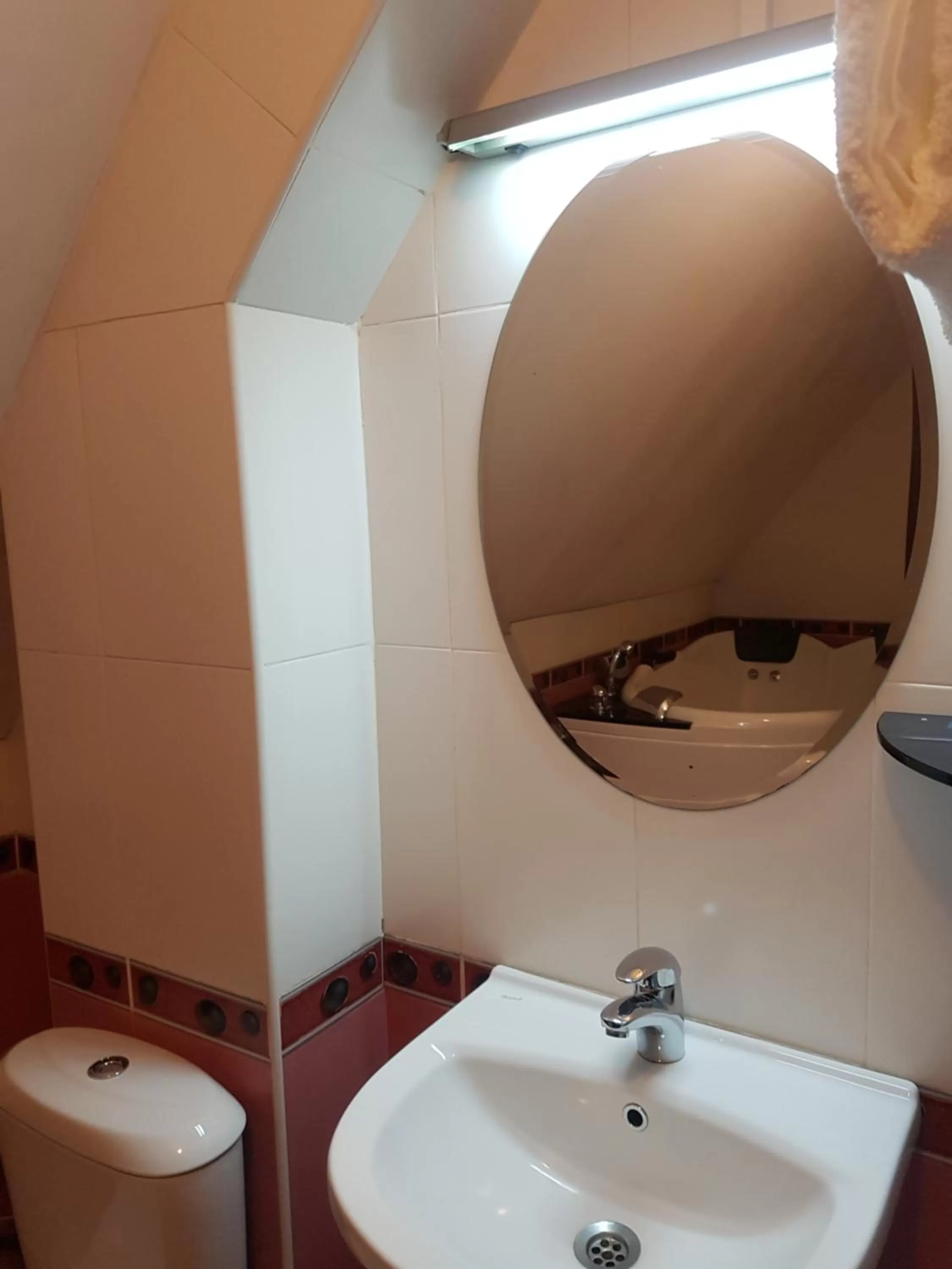 Bathroom in Hotel Diavolo