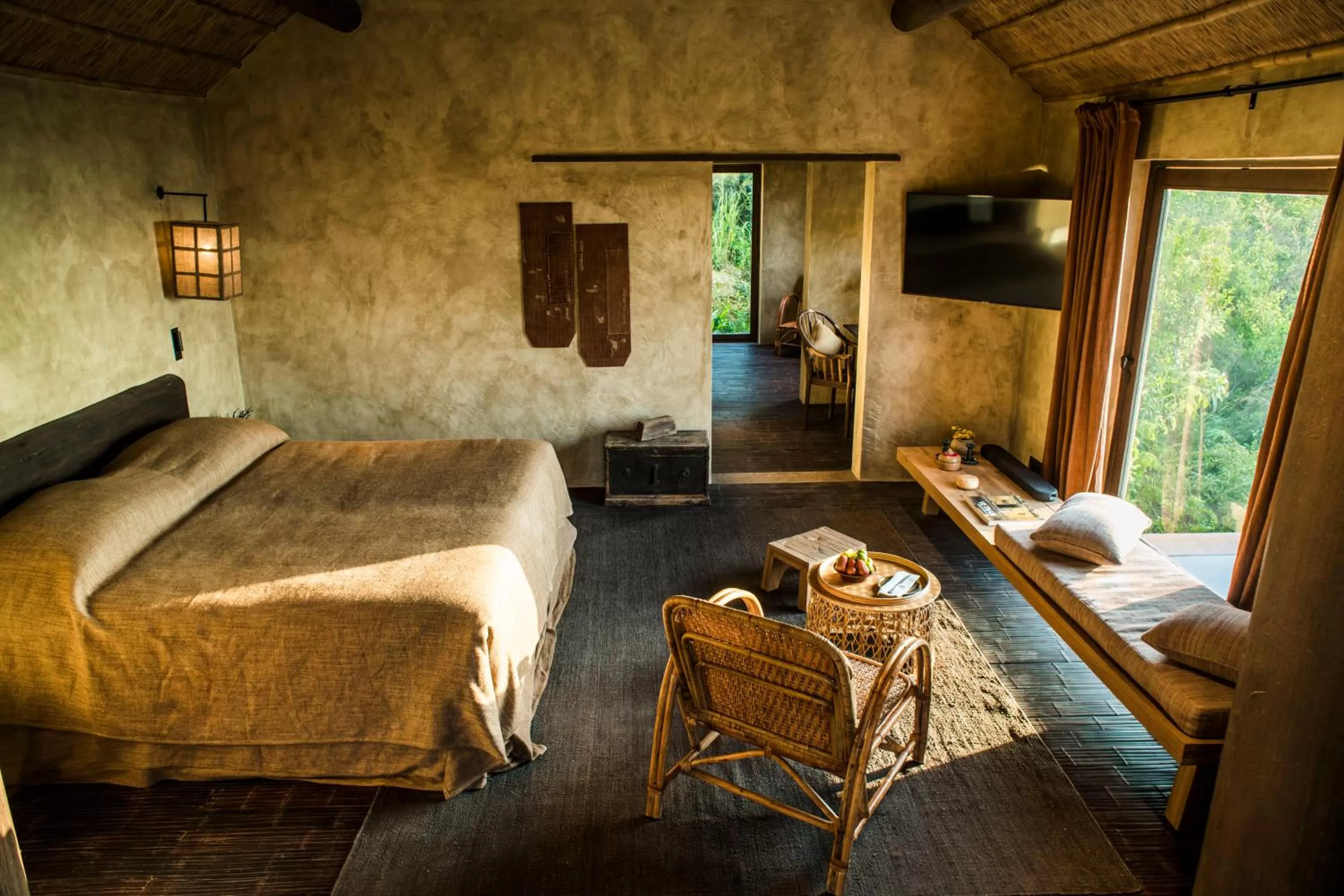 View (from property/room), Bed in Zannier Bai San Hô