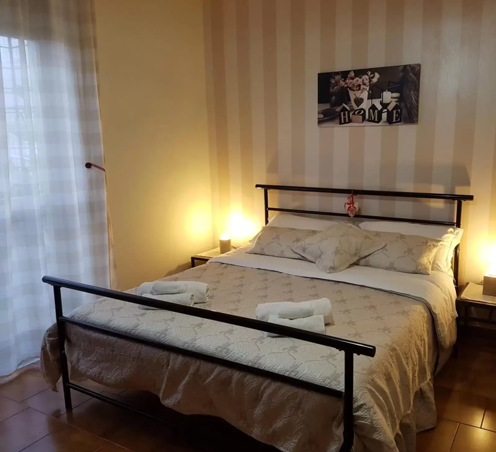 Quadruple Room with Balcony in Iris B&B appartamenti Quadruple Room with Balcony in Iris B&B appartamenti